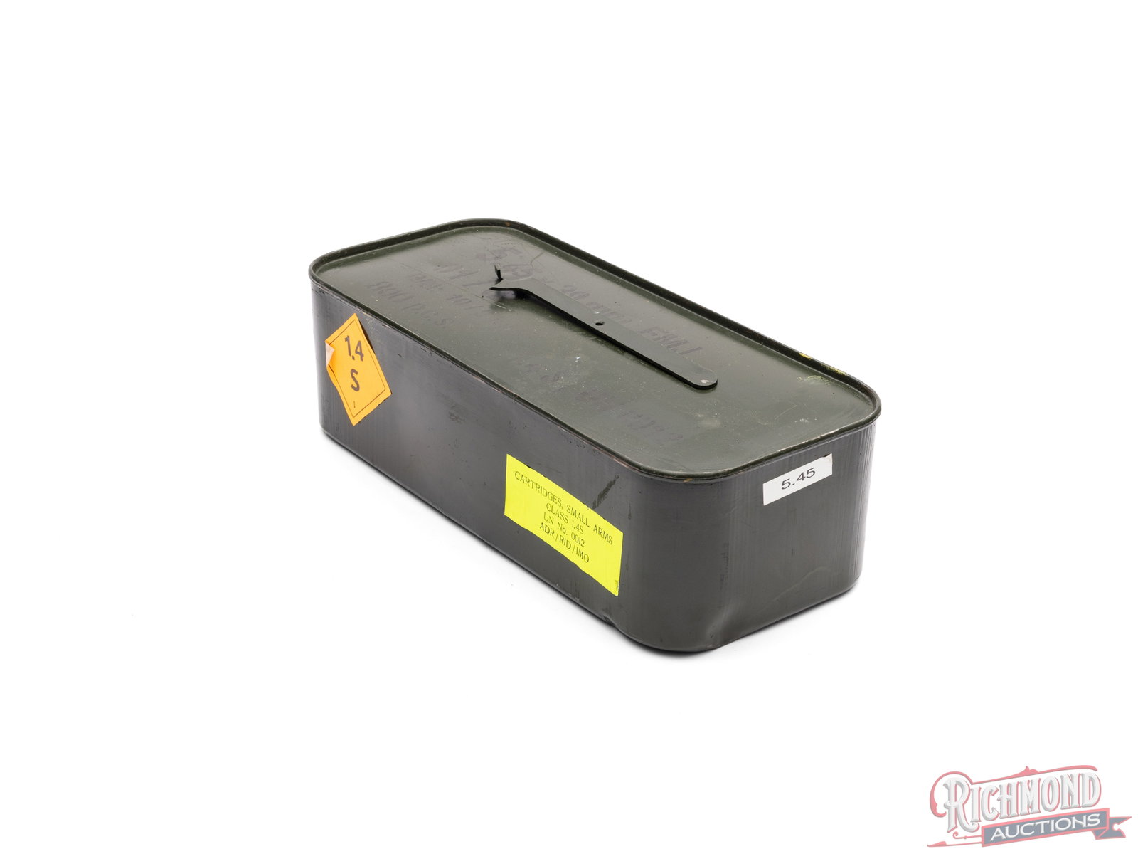 Sealed 800 Round Spam Can of 5.45x39mm FMJ Ammo Cartridges - 2
