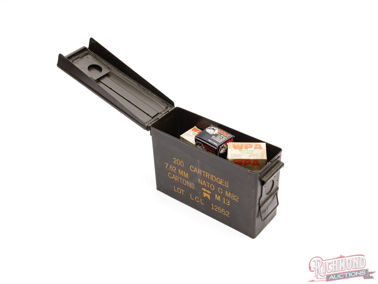 380 Rounds of Wolf Steel Cased Ammo 7.62x39mm Centerfire Cartridges (1 of 2)