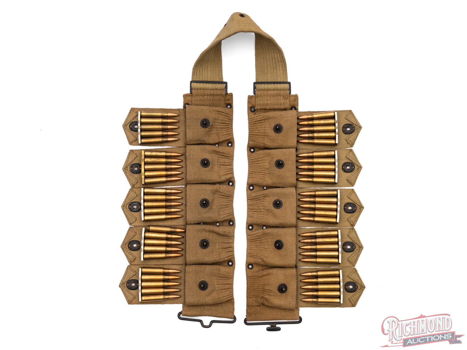 50 Rounds of .308 WIN / 7.62 in Bandolier With Extras - 3