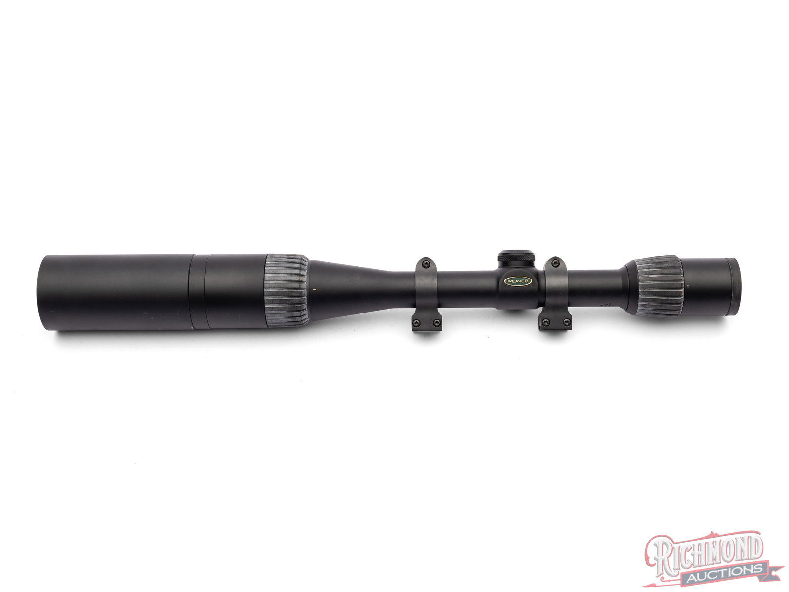 Weaver 6-20x40 Power Scope with Sun Shade and Mounts - 2