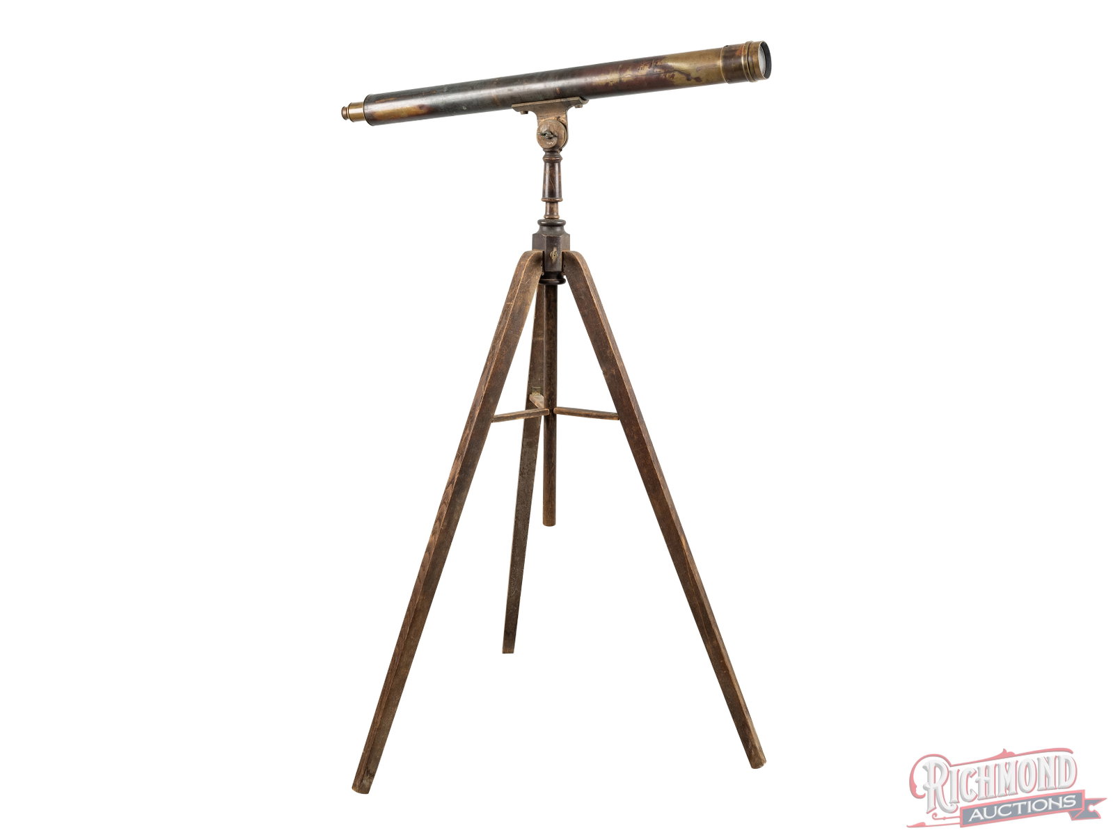 Reproduction Creedmore Style Spotting Scope with Stand - 2