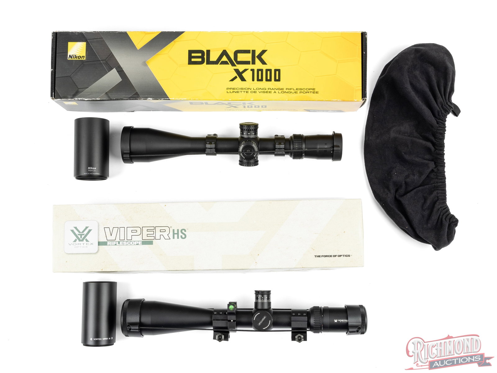 Viper HS-T 6-24x30 & Nikon 4-16x50SF Black X1000 Riflescopes (1 of 3)