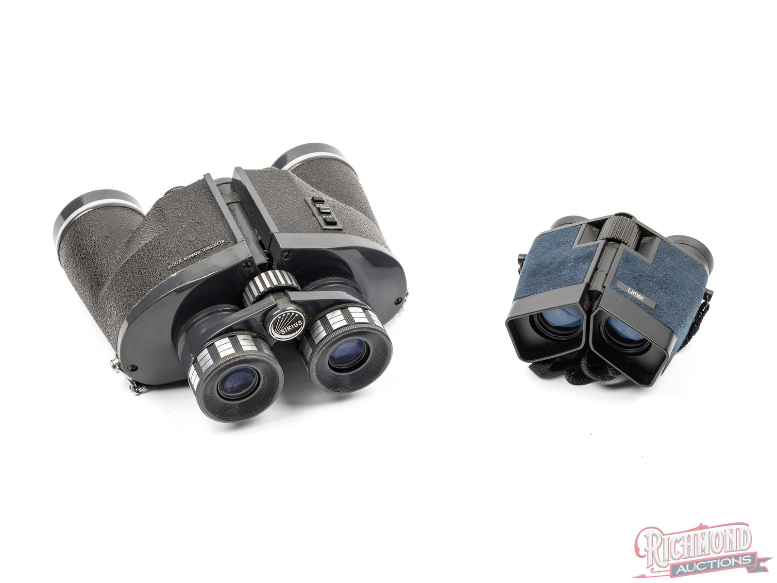 Two Pairs of Vintage Binoculars Limer & Sirius Brands - 2