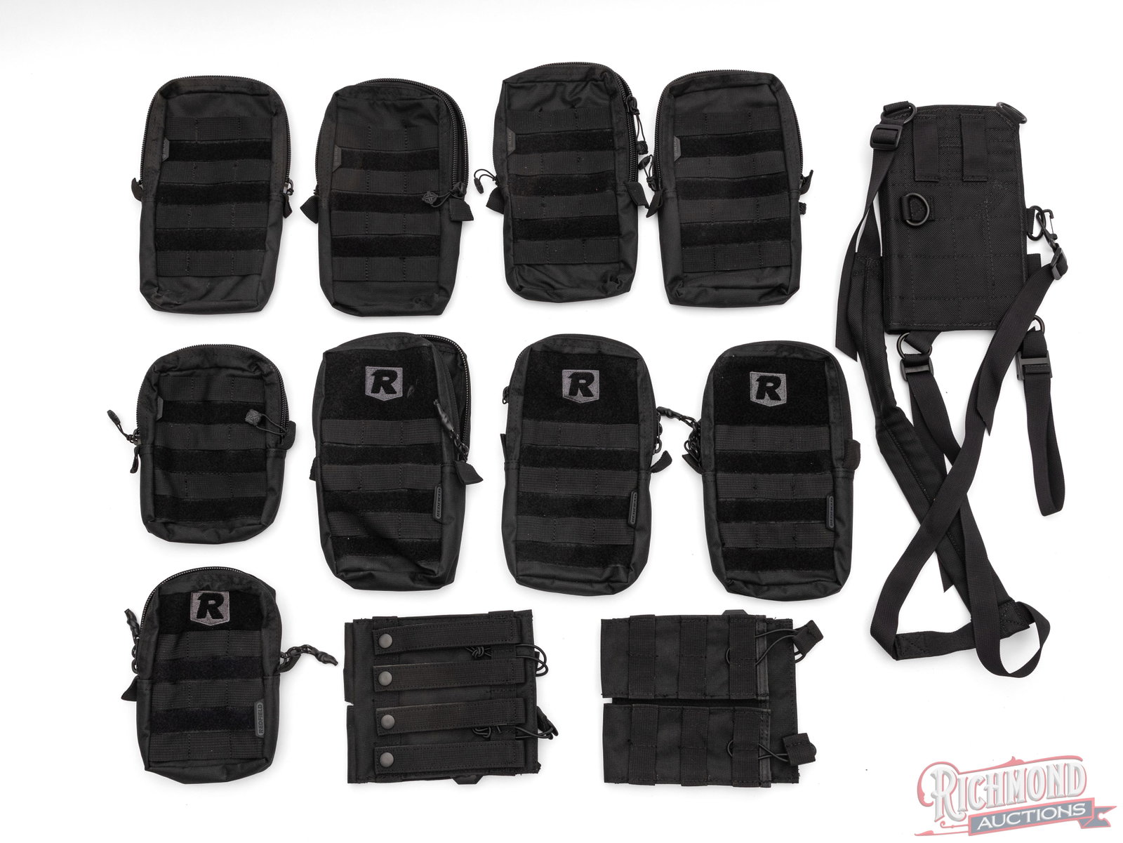 Tactical Molle Pouches & Magazine Carriers With Shoulder Holster - 2