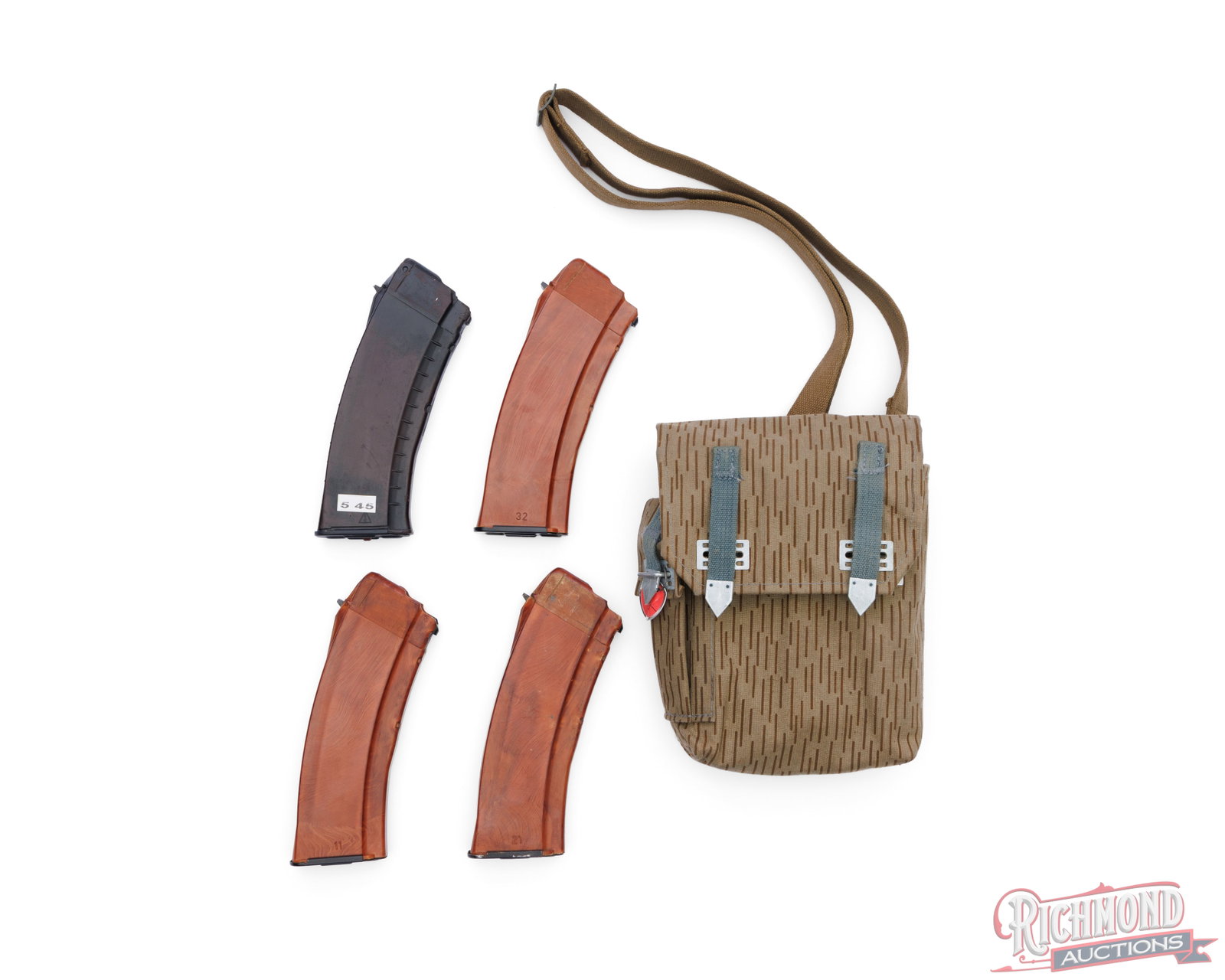 AK-74 Magazine Pouch With East German and Russian Magazines (1 of 4)