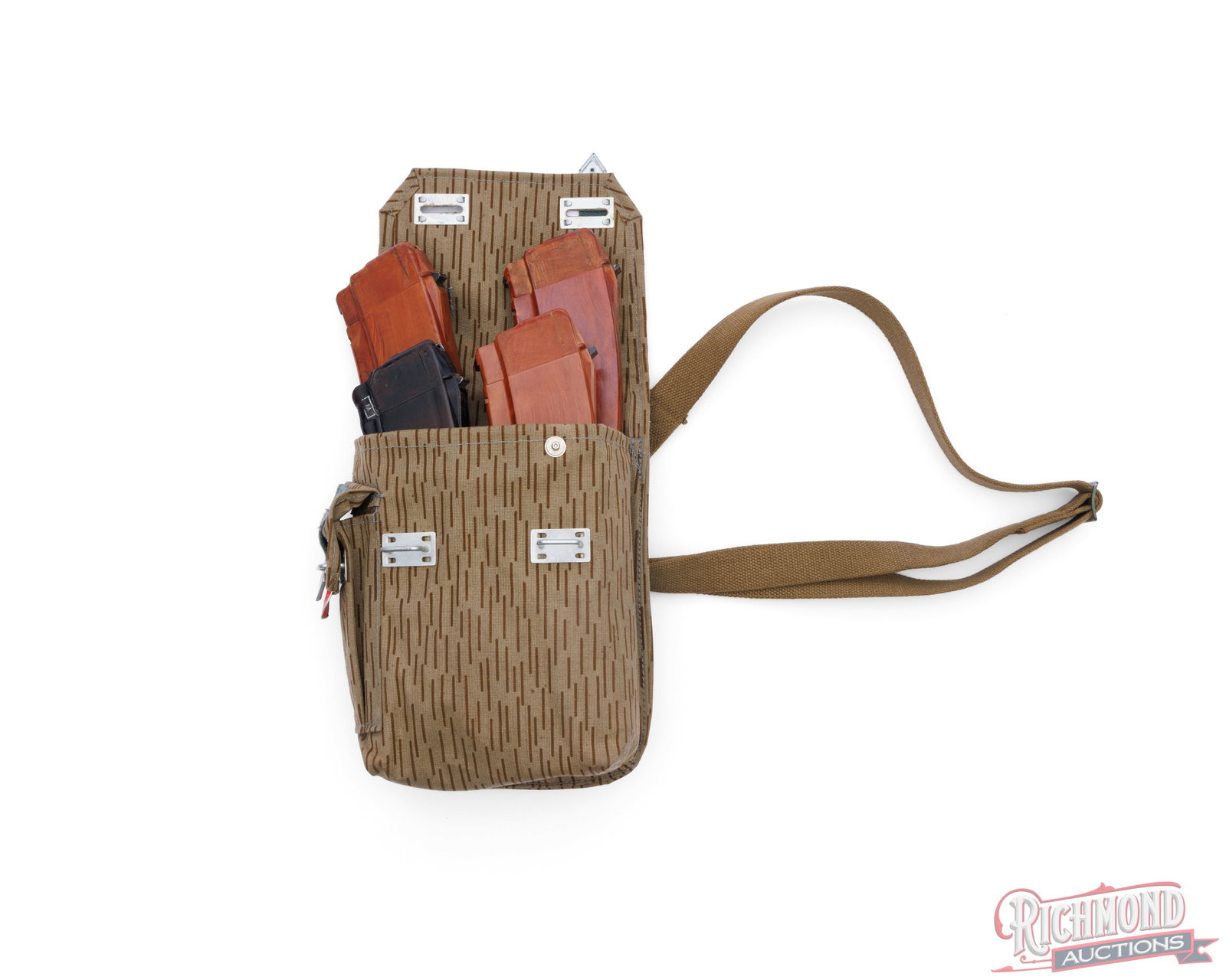 AK-74 Magazine Pouch With East German and Russian Magazines - 4
