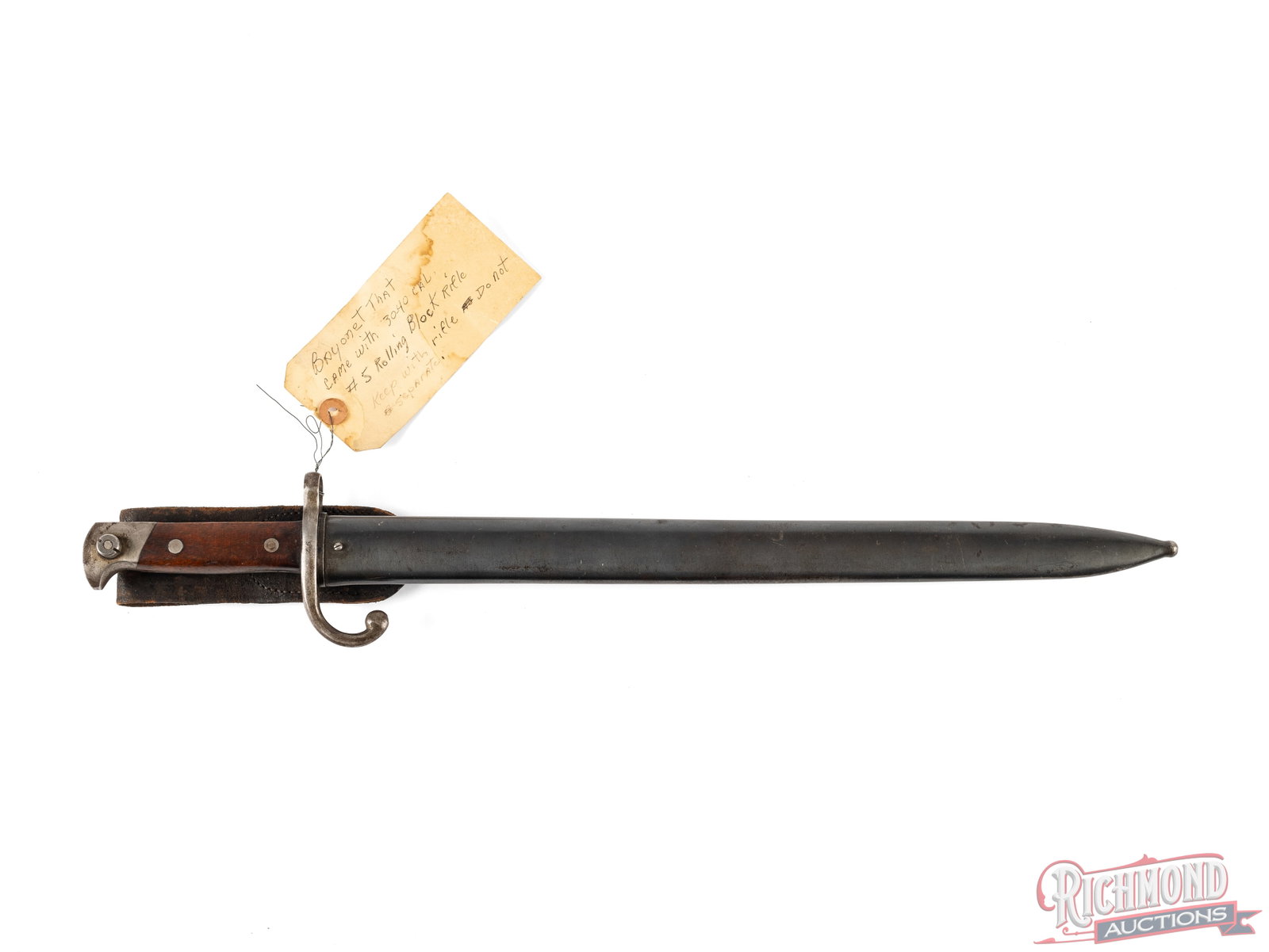 French 1914 Lebel Contract Rolling Block Bayonet - 4