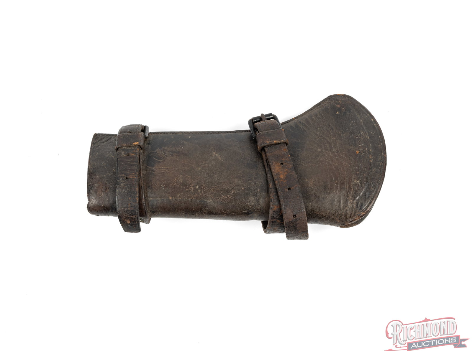 Model 1885 Cavalry Carbine Leather Boot With Unit Markings - 2