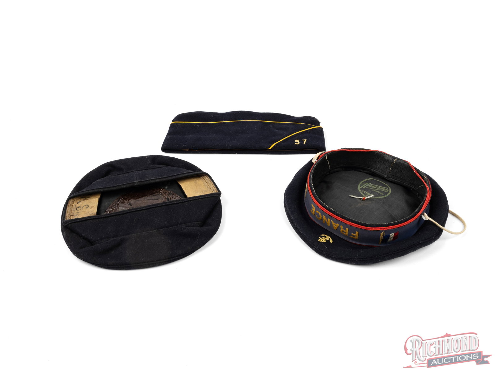 French Naval And American Legion Headwear - 2