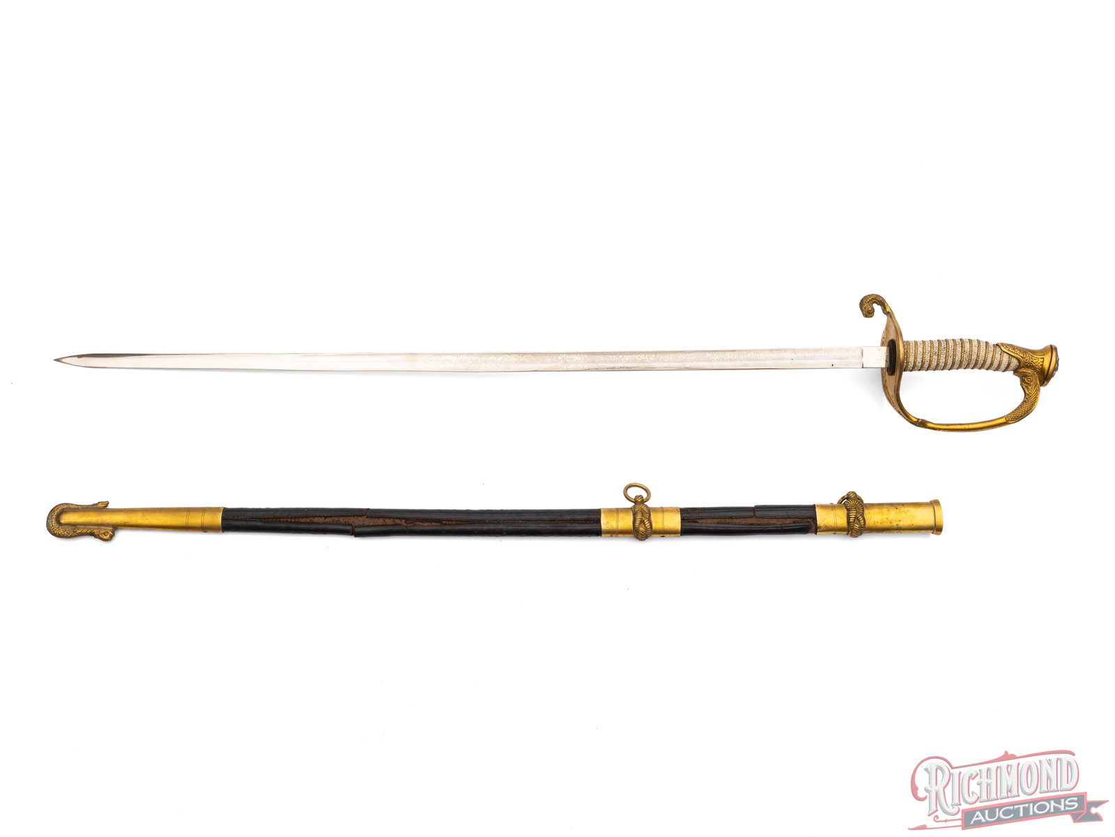 US Navy M1852 officer's Sword - 2