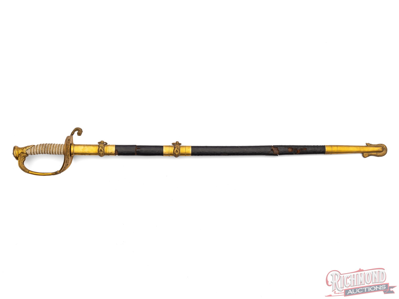 US Navy M1852 officer's Sword - 3