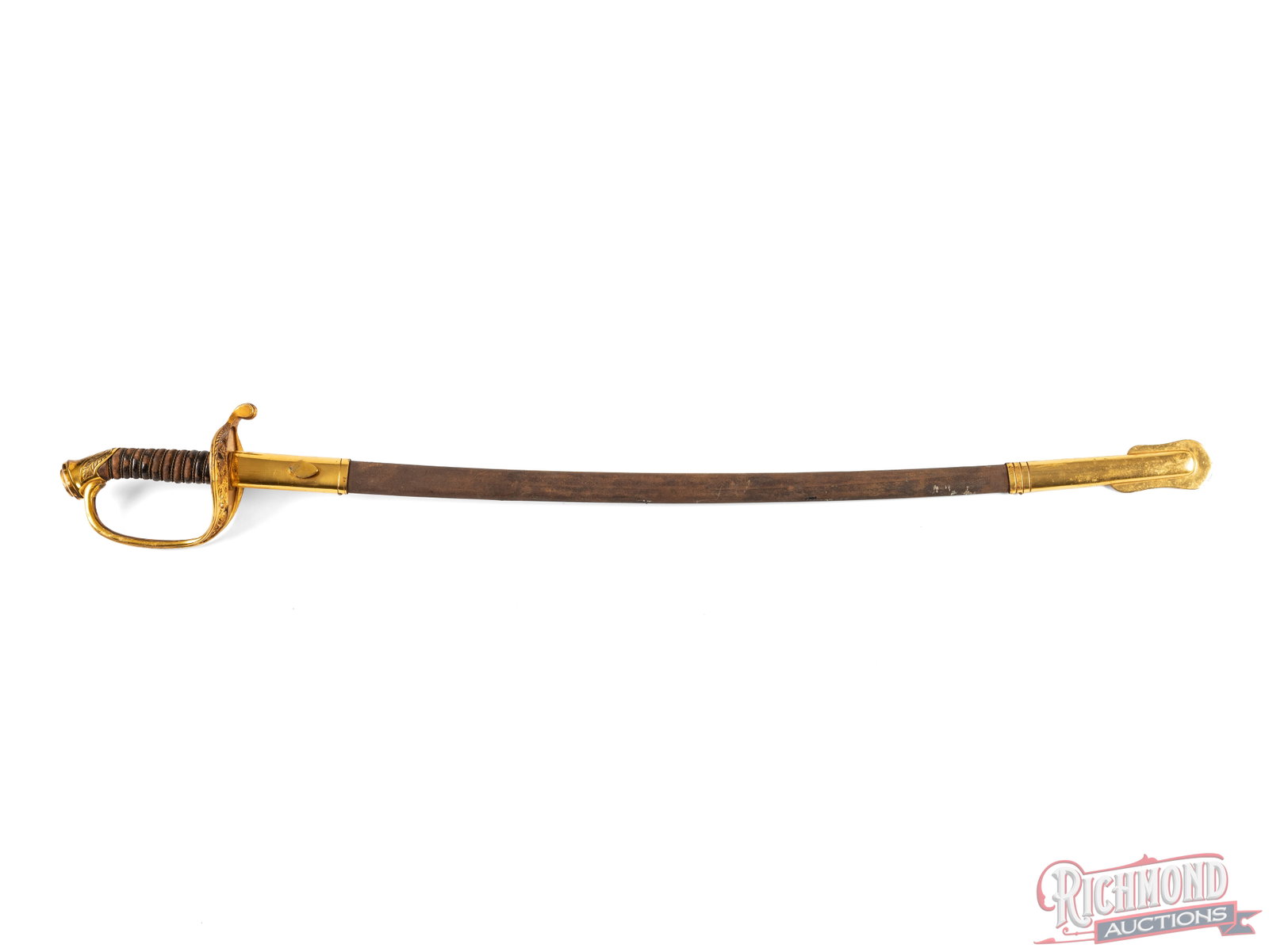 US Marine Model 1850 officer's Sword Made By Japan Sword Co. - 3