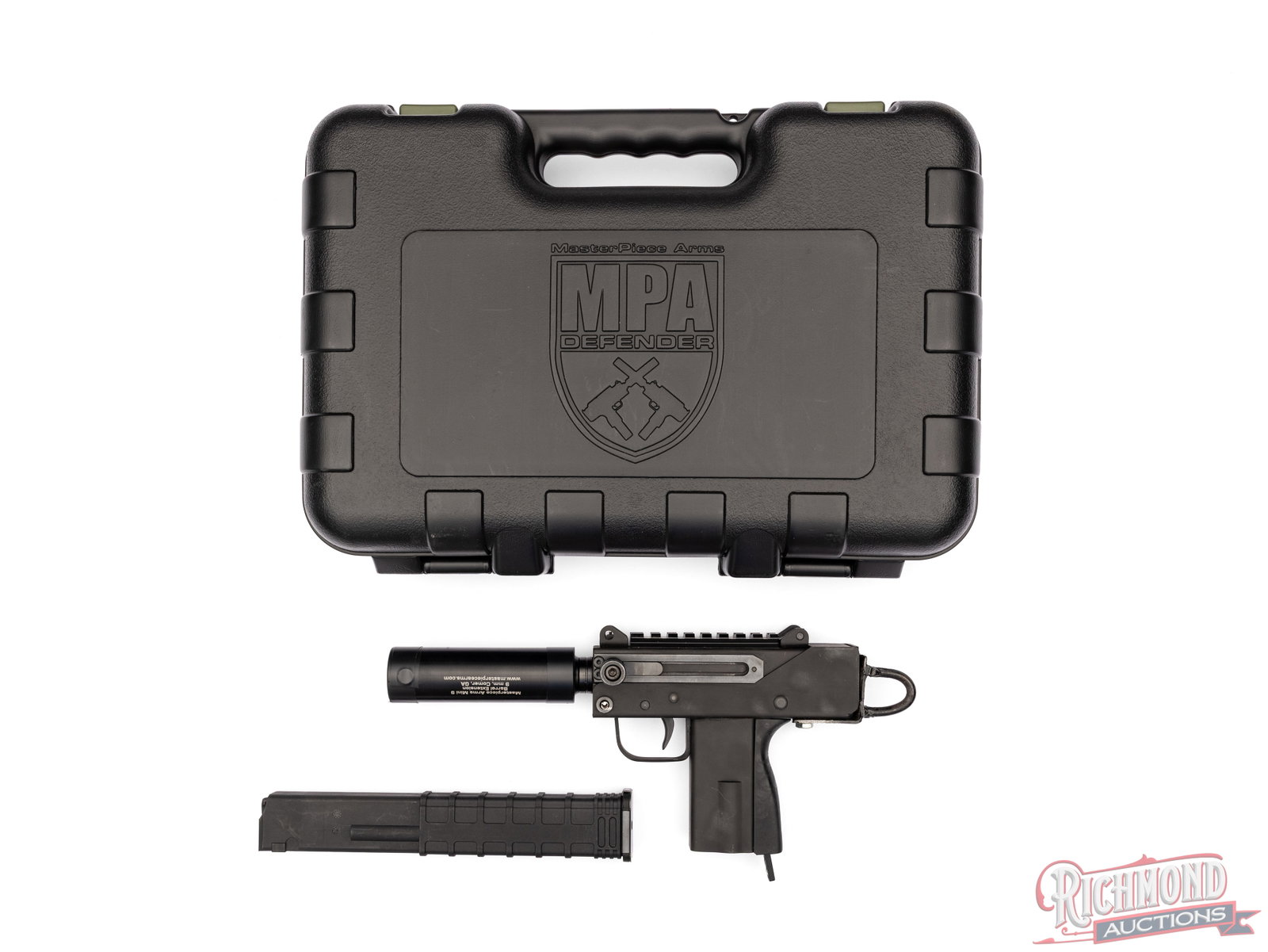Masterpiece Arms Mini 9 Semi Auto Pistol 9mm W/ Extras (1 of 4)