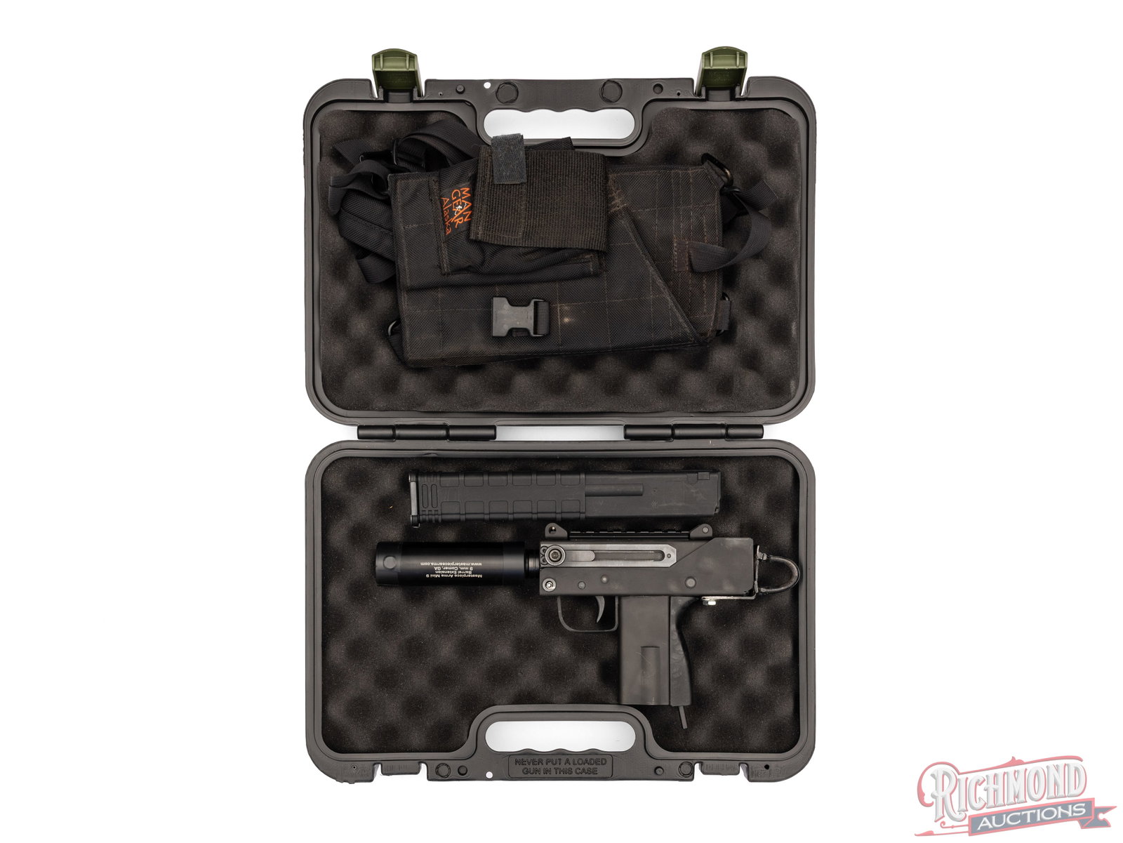 Masterpiece Arms Mini 9 Semi Auto Pistol 9mm W/ Extras - 4