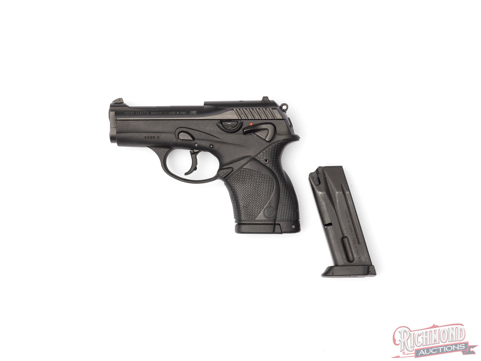 Italian Beretta 9000 S Type F 9mm Semi-Automatic Pistol in Original Box - 2