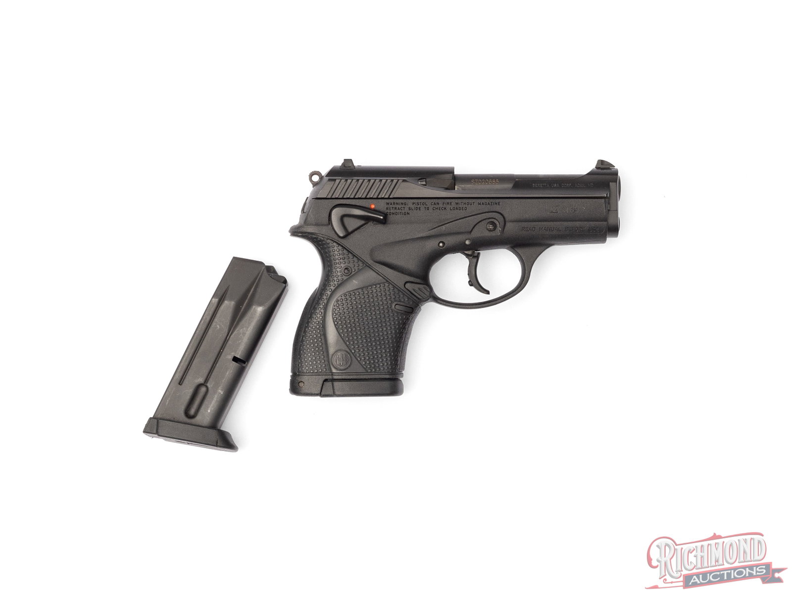 Italian Beretta 9000 S Type F 9mm Semi-Automatic Pistol in Original Box - 3