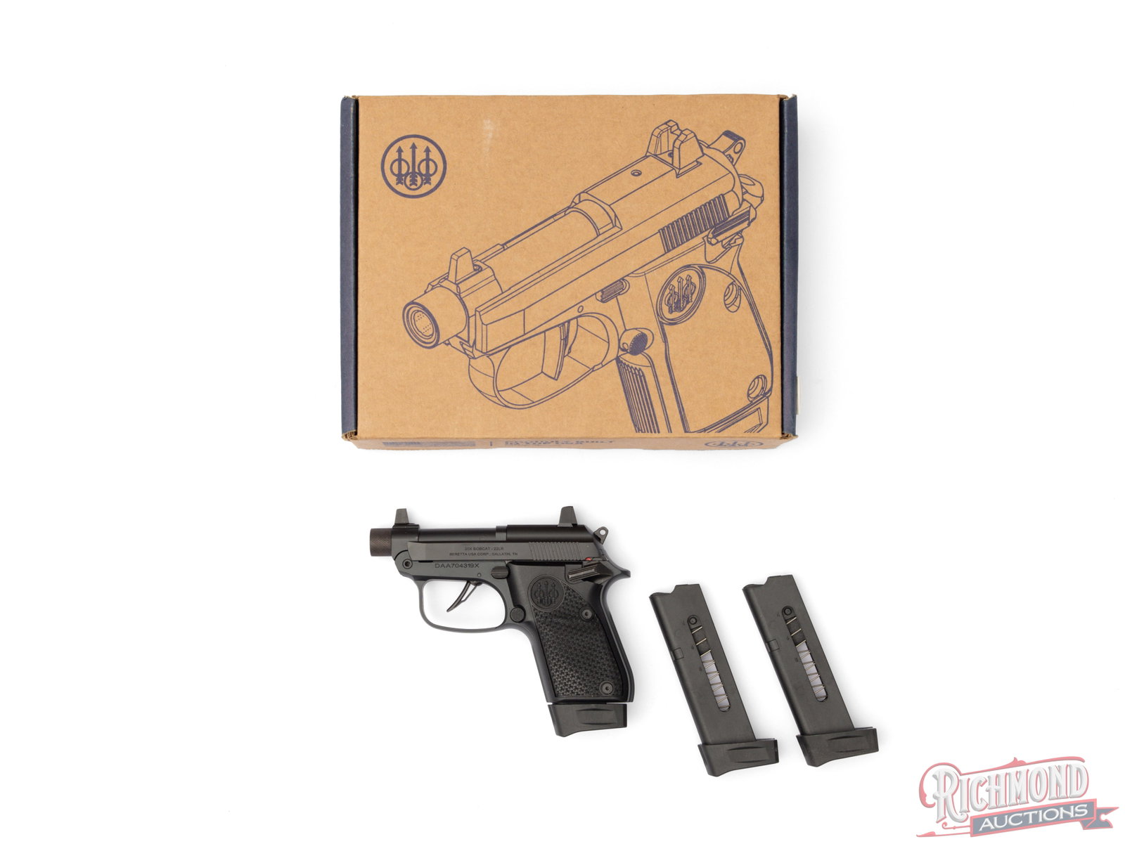 Beretta 20X Bobcat .22 LR Semi-Automatic Threaded Pistol in Original Box (1 of 4)