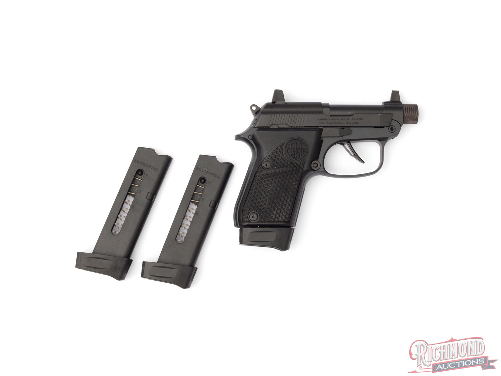 Beretta 20X Bobcat .22 LR Semi-Automatic Threaded Pistol in Original Box - 3
