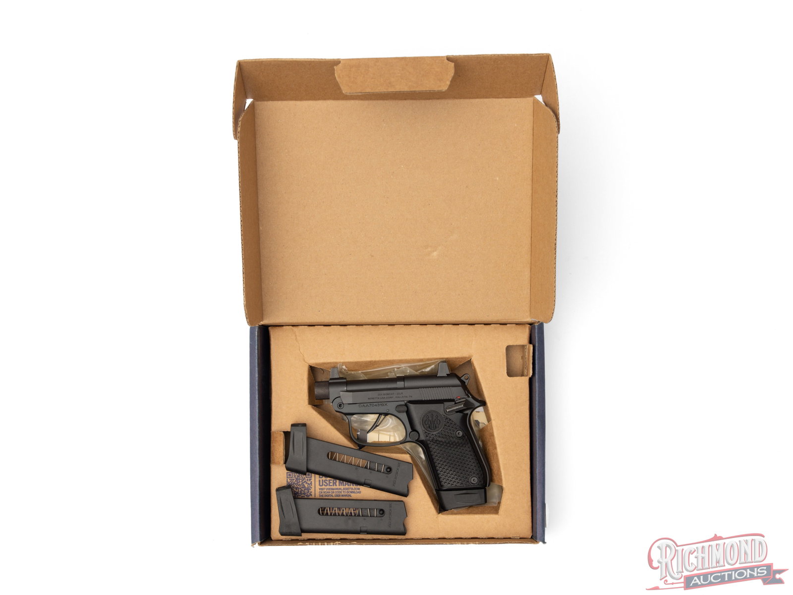 Beretta 20X Bobcat .22 LR Semi-Automatic Threaded Pistol in Original Box - 4