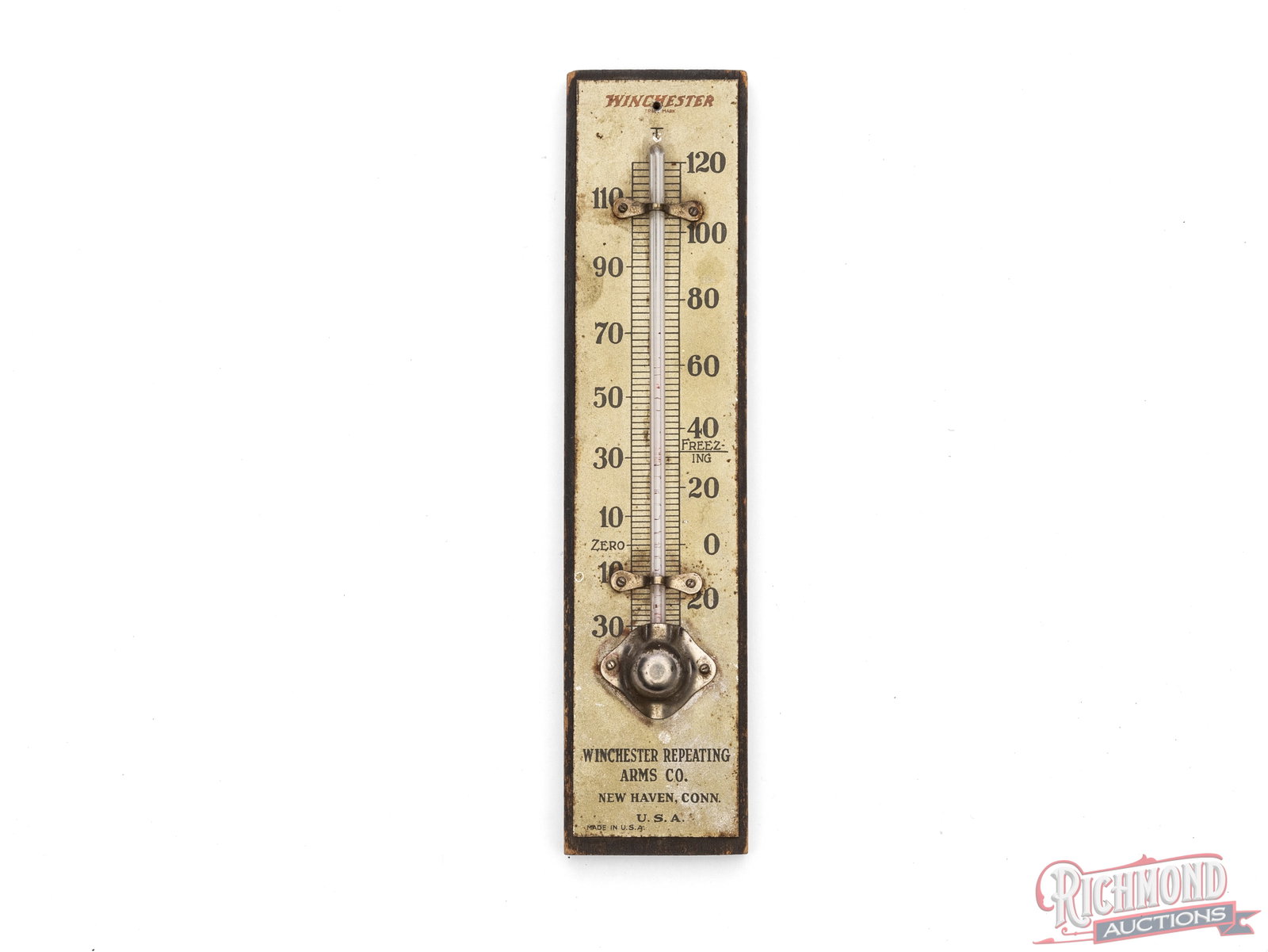 Winchester Repeating Arms Co. Thermometer (1 of 2)