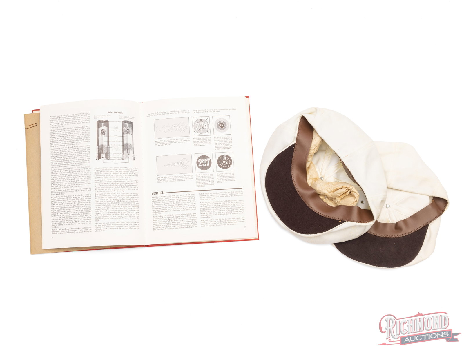 Autographed Copy of "Gunology" By Paul M. Doane and 2 Winchester Shooting Team Hats - 2