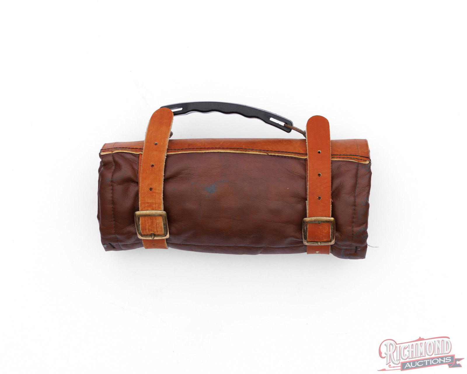 Knife Roll Storage & Carry Case With 9 Assorted Knives Including Two Leatherman Multi-Tools - 2