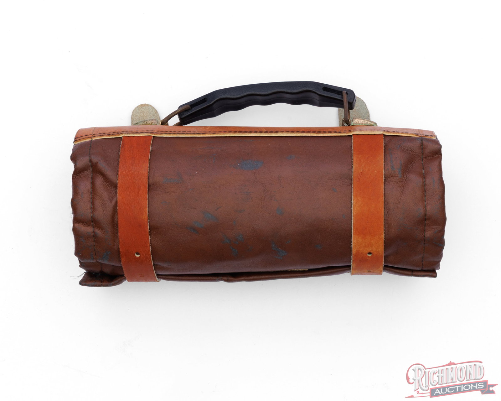 Knife Roll Storage & Carry Case With 9 Assorted Knives Including Two Leatherman Multi-Tools - 3