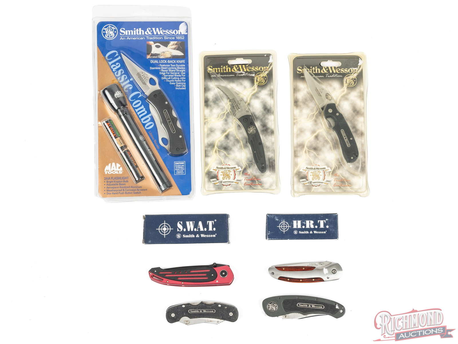 Smith & Wesson Folder Knives Lot - Some New in Original Packaging (1 of 2)