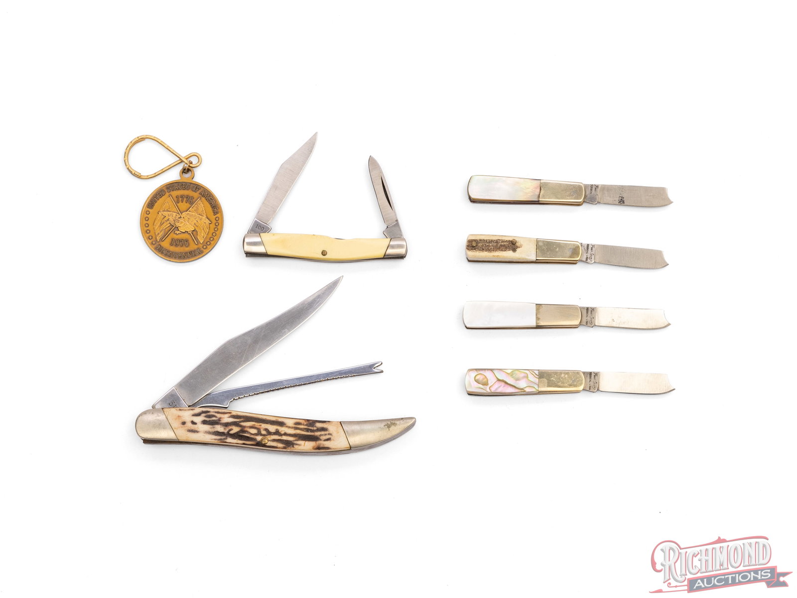 Camillus Fish Knife & 100th Anniversary Folder and Frost Cutlery 4-Piece Little Doctors Knives Set - 3