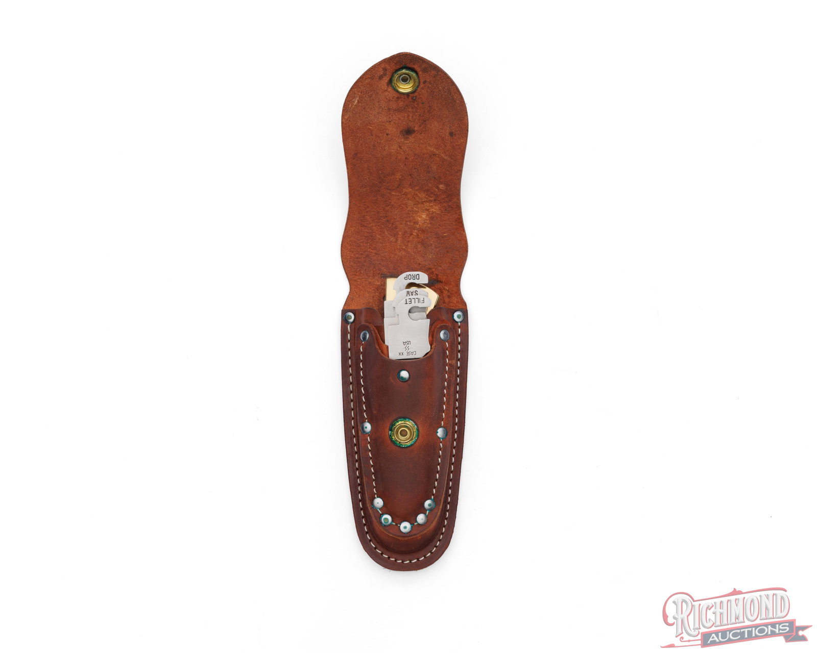 Case XX Changer Lockback Folder Knife With Four Interchangeable Blades, Sheath & Box - 4