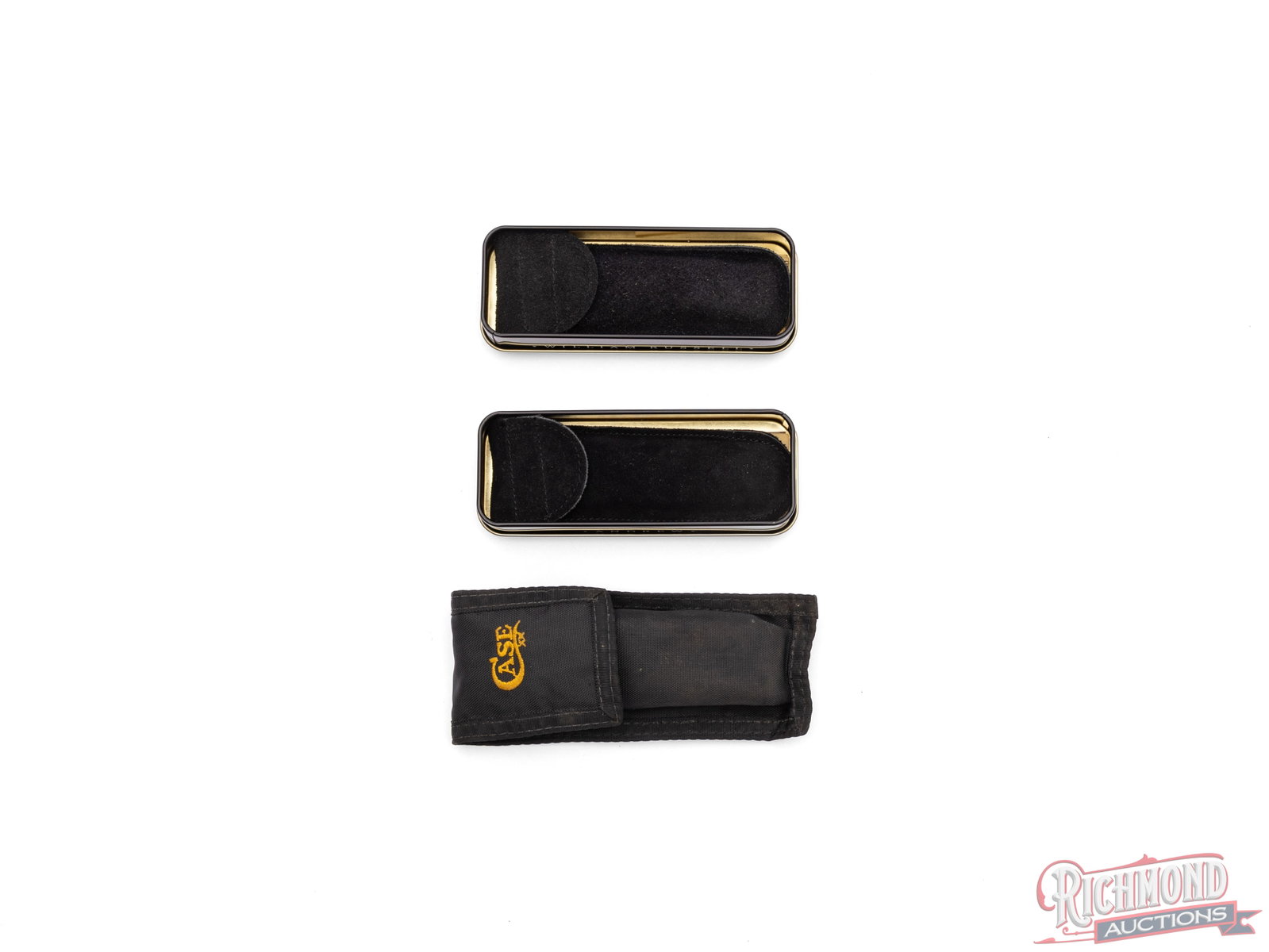 Three Case XX Folder Knives Two Case Brothers in Original Tins - 4
