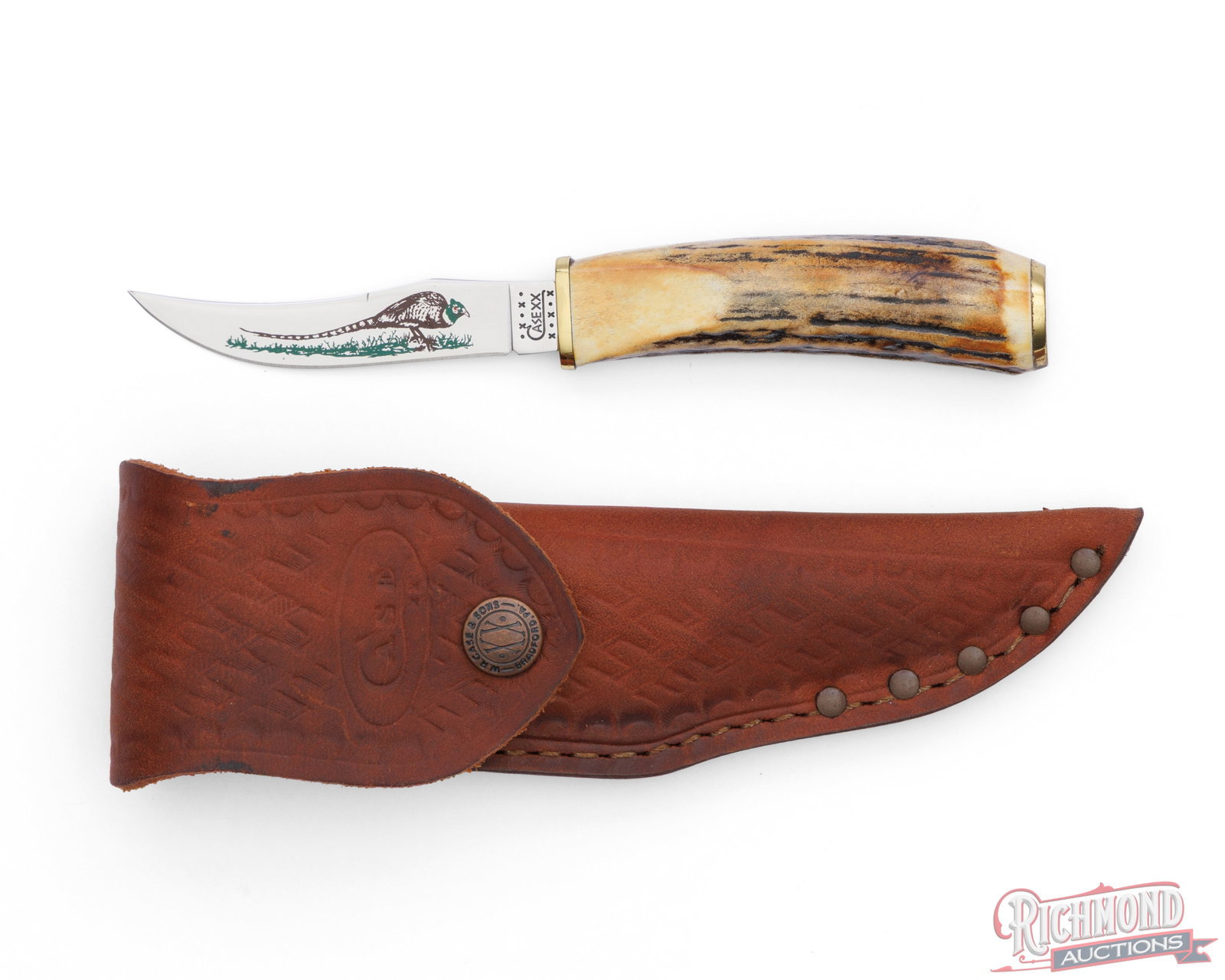 Case XX 523-3 1/4 Stainless Steel Small Game Fixed Blade Knife in Original Gift Set Tin - 2