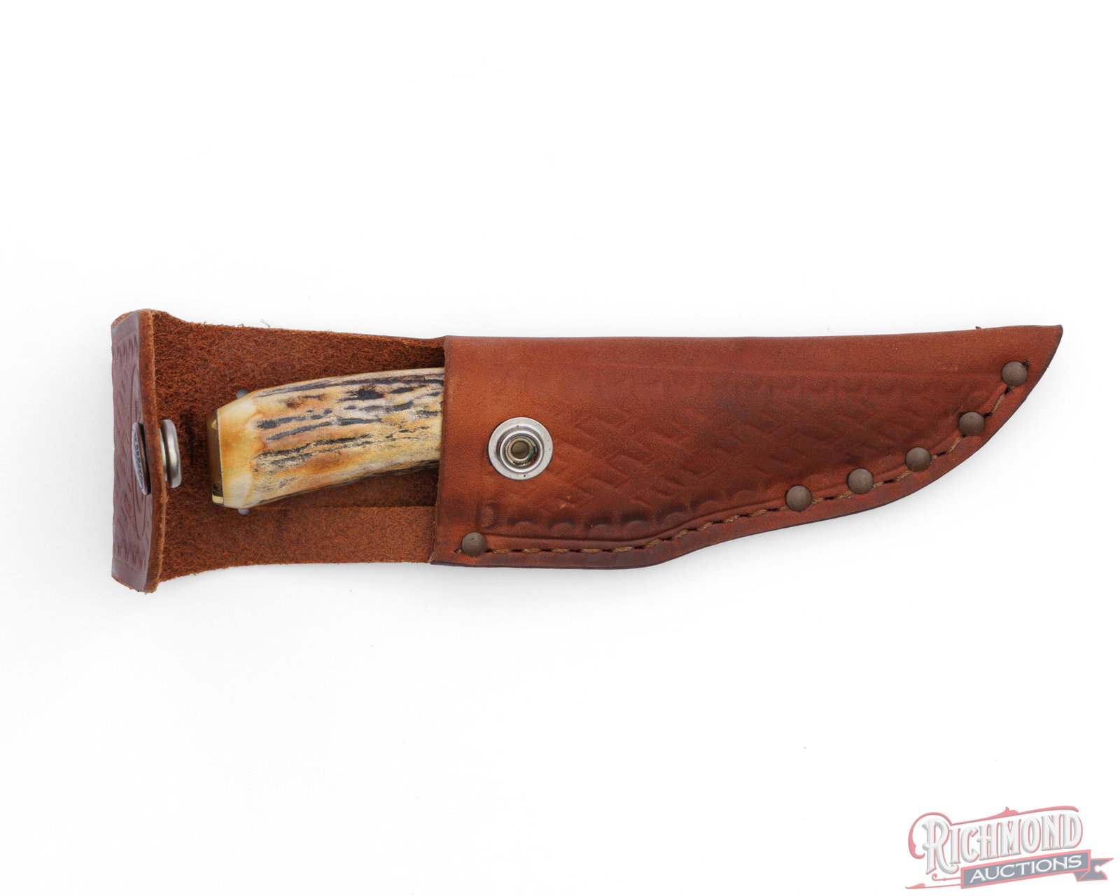 Case XX 523-3 1/4 Stainless Steel Small Game Fixed Blade Knife in Original Gift Set Tin - 4