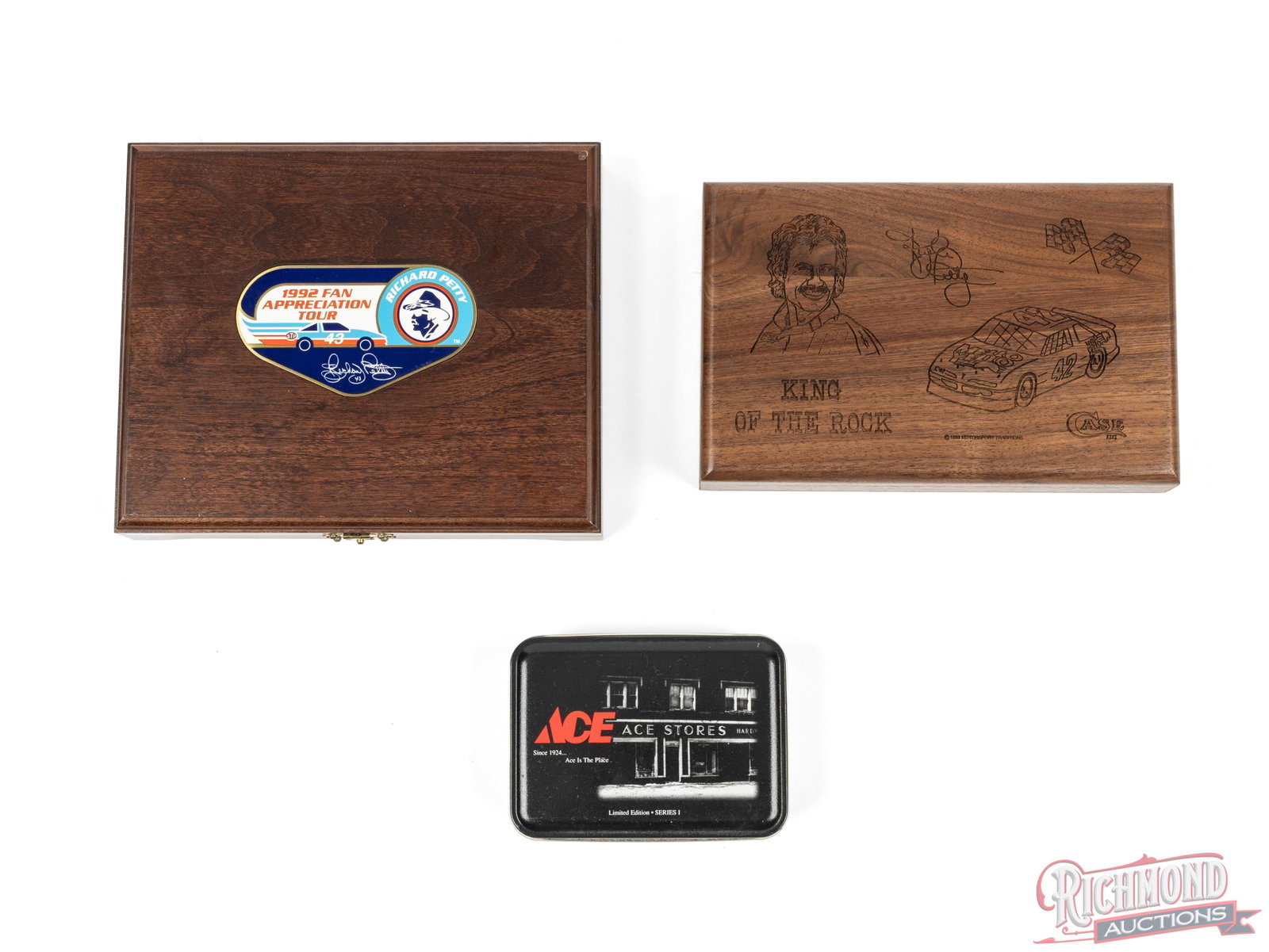 Case XX 1072, Coke Bottle and Peanut Richard & Kyle Petty Commemorative Knives - 2