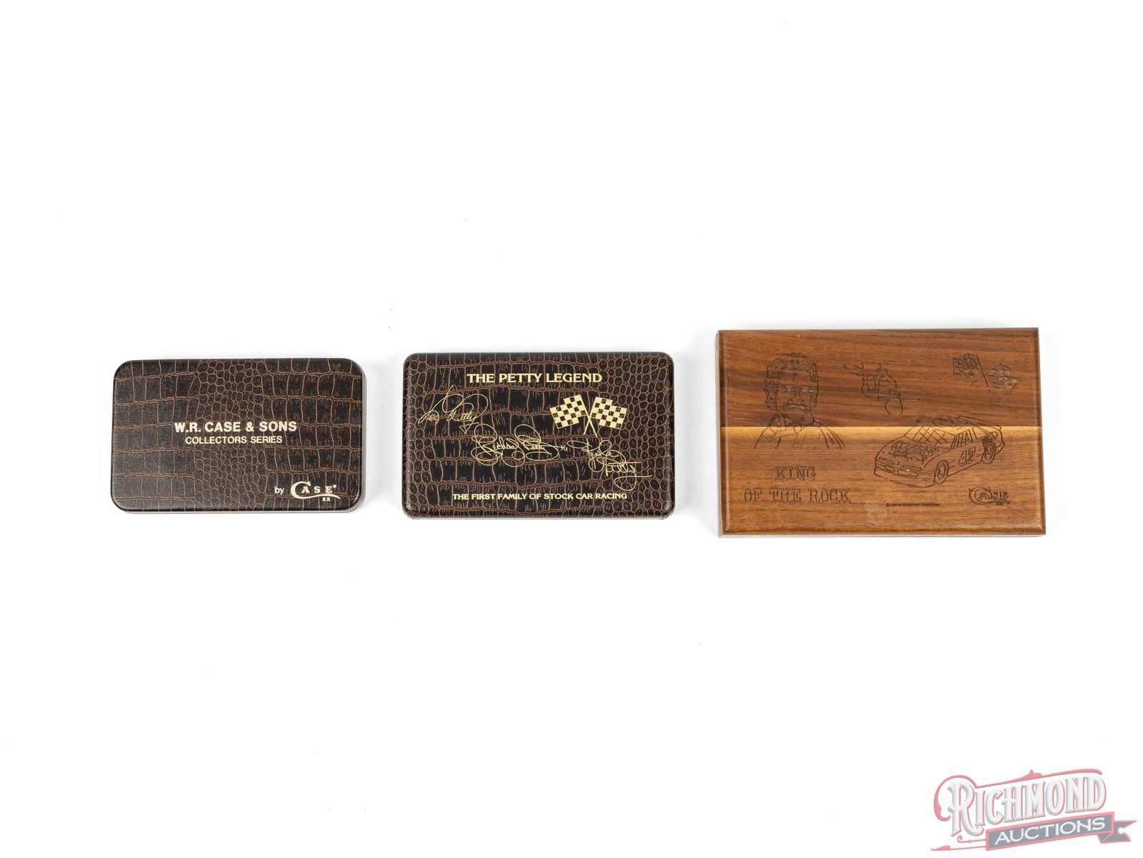 Case XX & Frost Cutlery The Petty Legend Commemorative Knives Lee, Richard & Kyle - 2