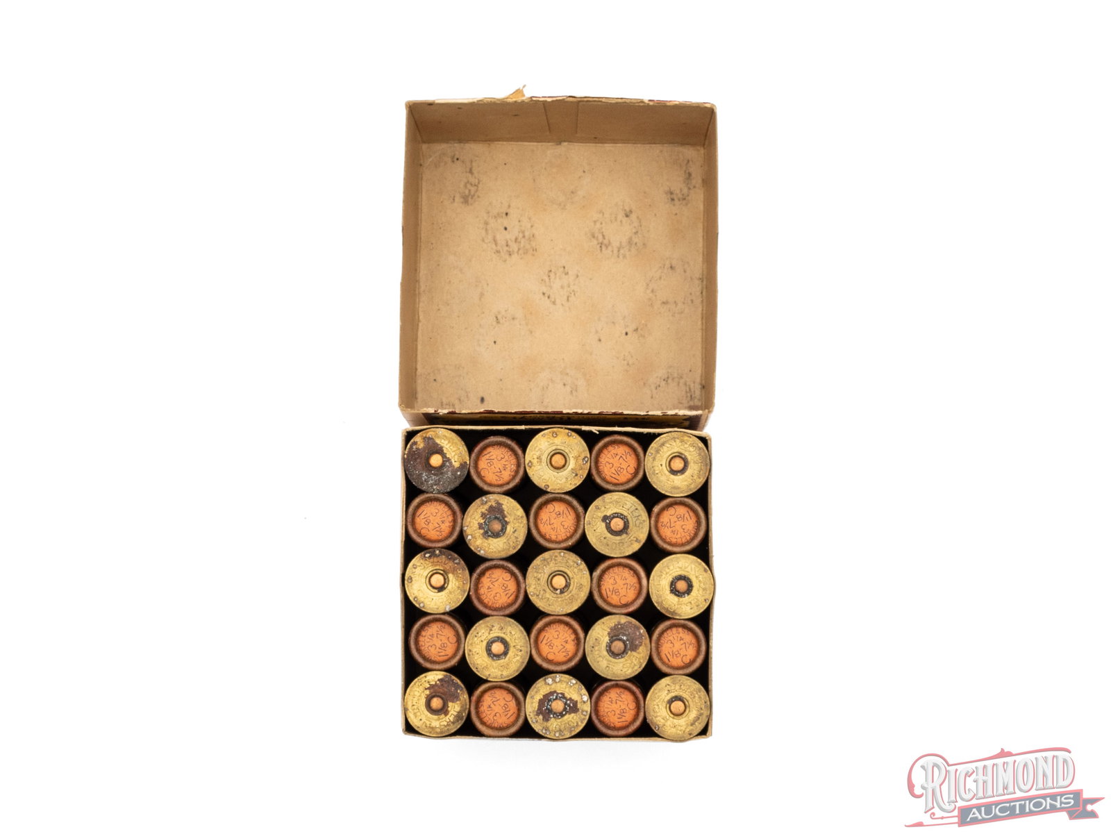 Full Two Piece Box of Peters Victor 12 Gauge Paper Shot Shells - 3