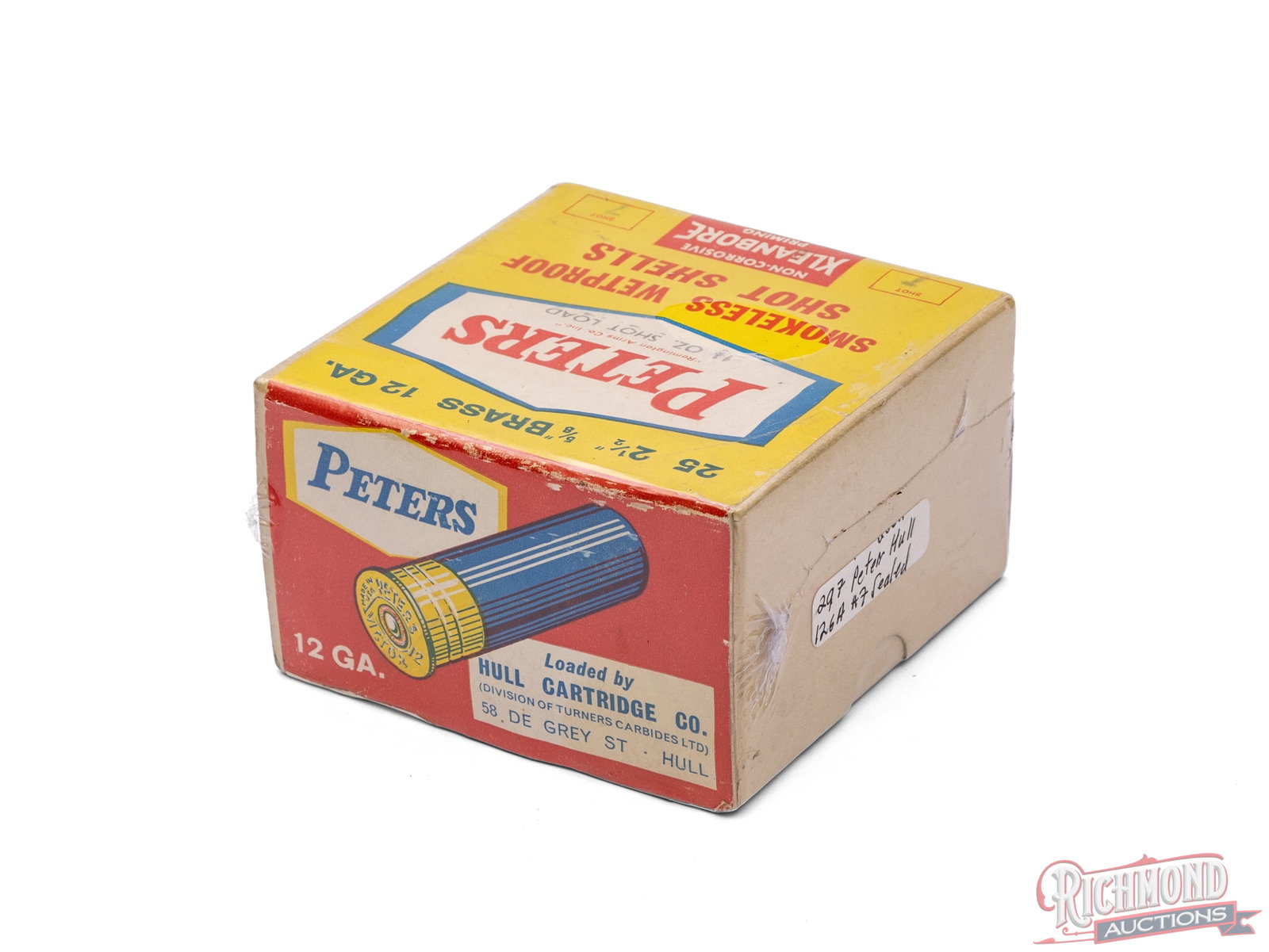 Sealed Two Piece Box Peters Smokeless Wetproof 12 Gauge 2 1/2" Shot Shells - 2