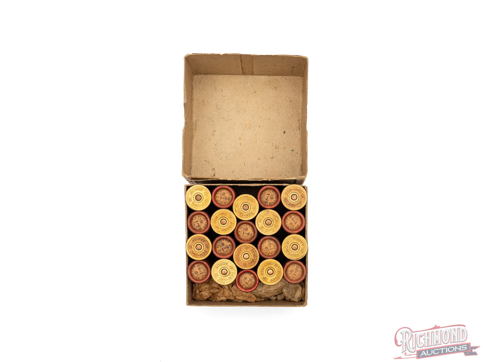 Partial Box of Remington UMC Arrow 12 Gauge Smokeless Loaded Paper Shells Two Piece Box - 2