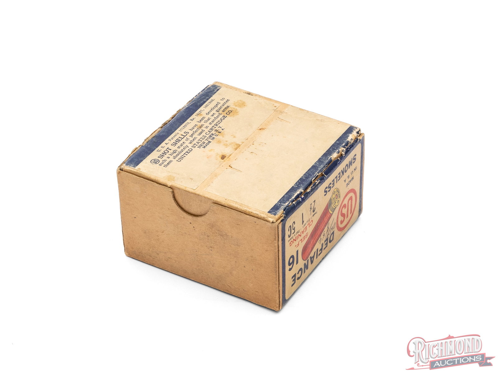 US Cartridge Co. 16 Gauge Defiance Shot-Shells Collectors Box - 2
