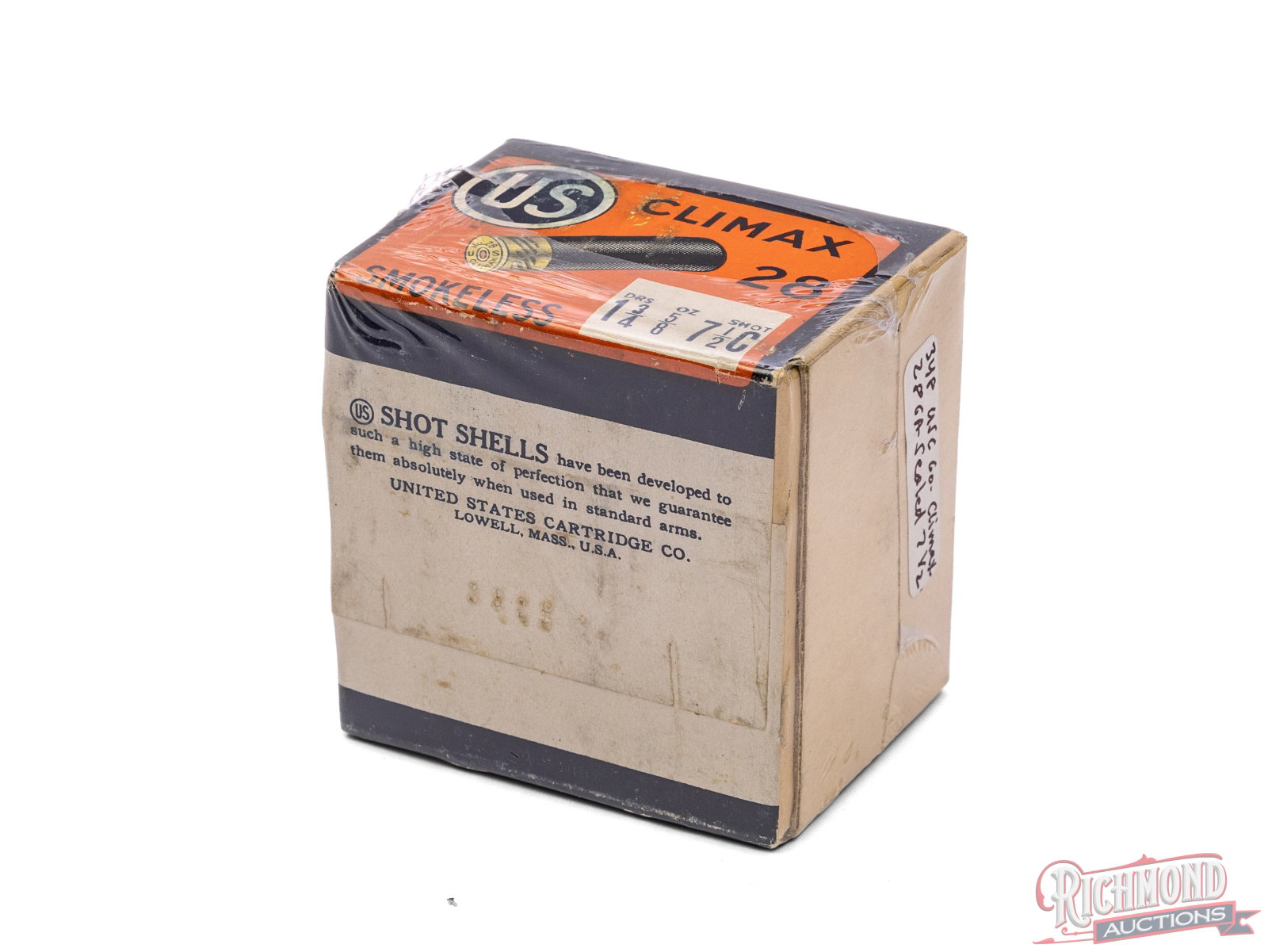 Sealed US Cartridge Co. Climax 28 Gauge Two Piece Shell Box - 2