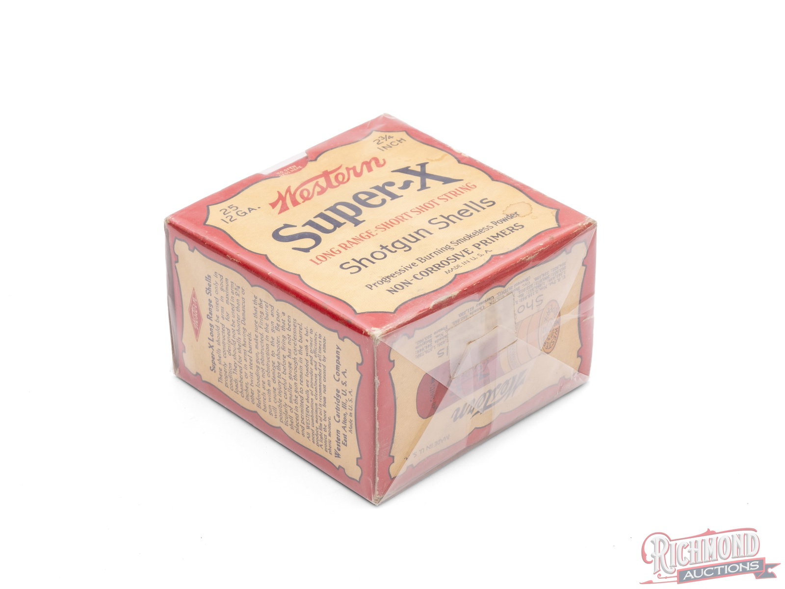 Western Super-X 12 Gauge Long Range-Short Shot String Shotgun Shells Collector's Box - 2