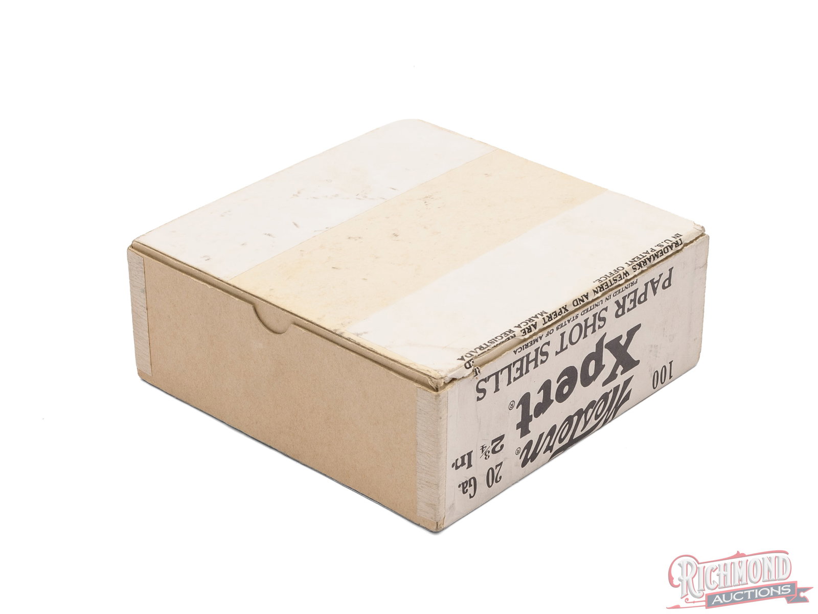 Partially Sealed 100 Count Box of Western Xpert 20 Gauge 2 3/4" Paper Shot Shells - 2