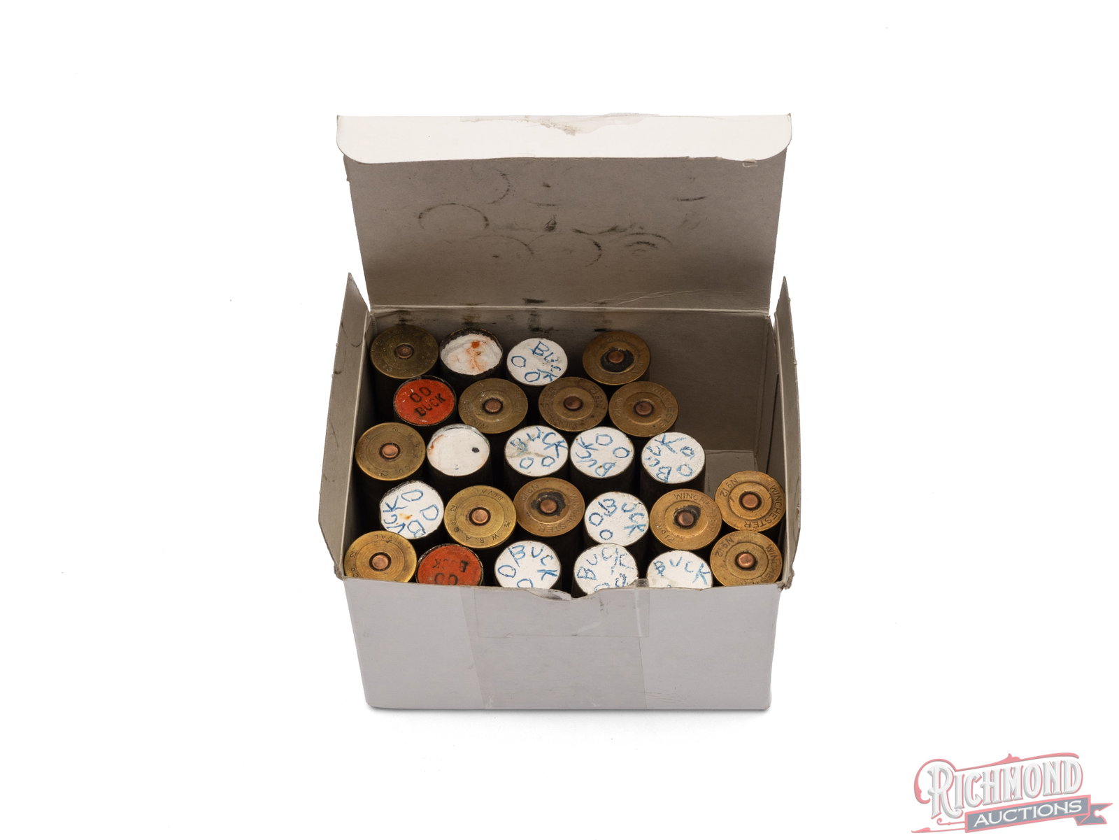 25 Winchester Brass 12 Gauge 00 Buckshot Shells - 2