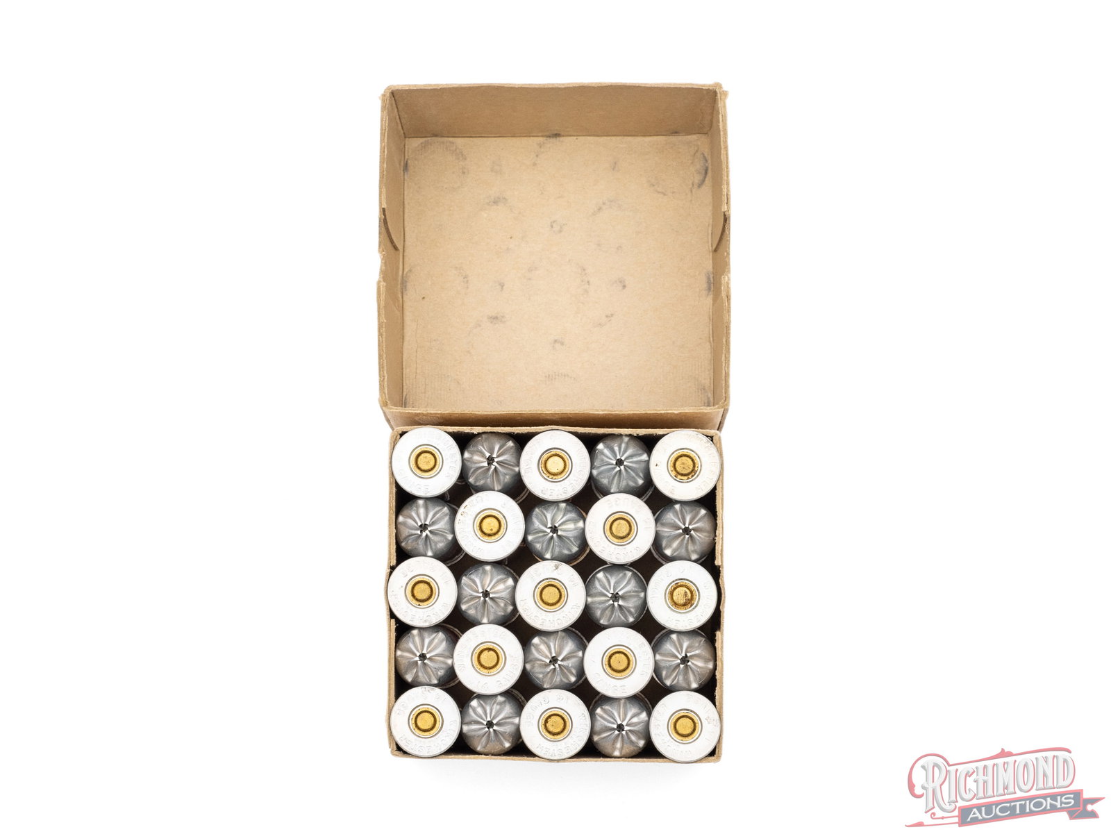 Full Winchester 14 Gauge Ranger Aluminum Shot Shell Two Piece Box - 2