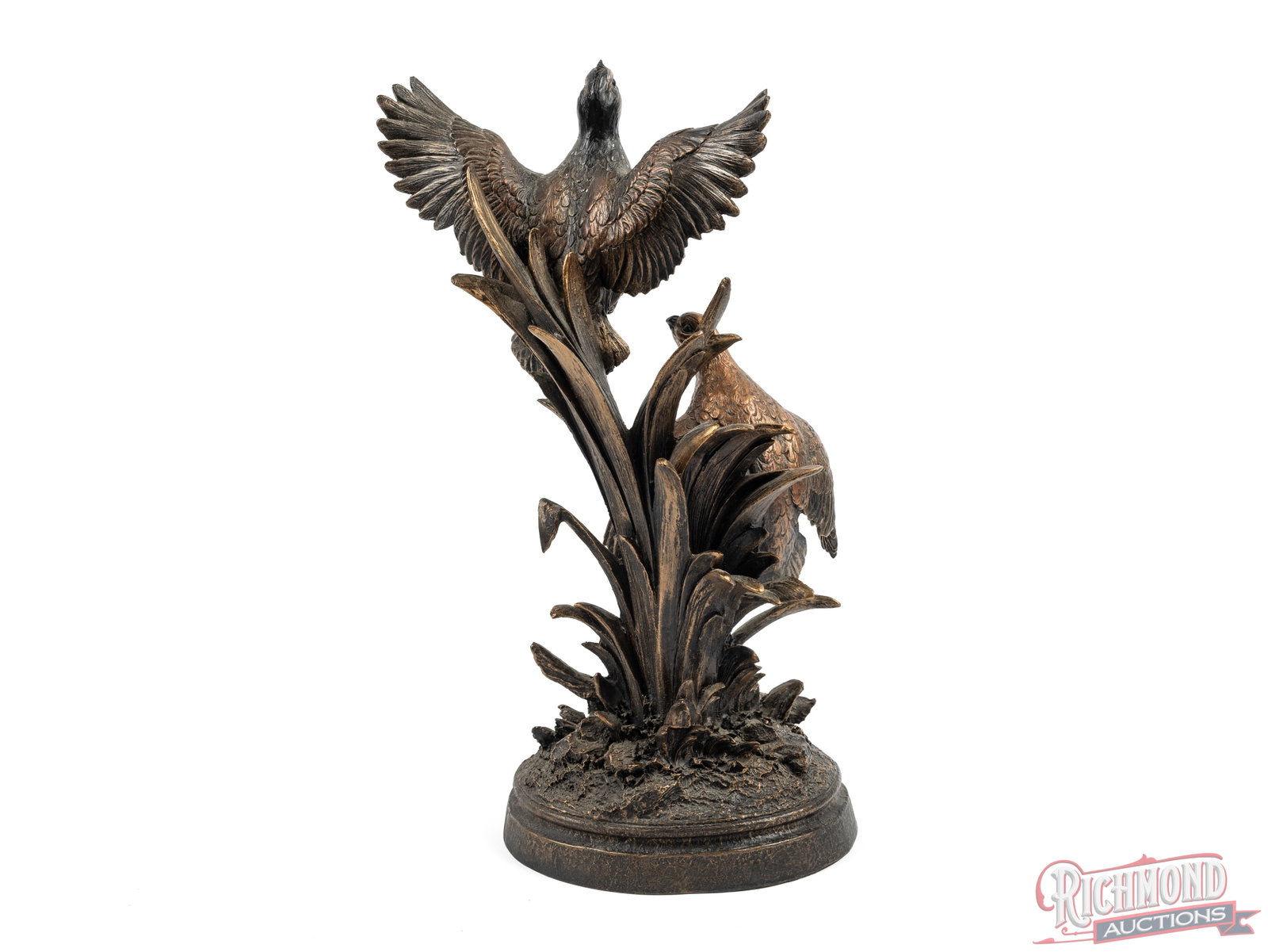 Marc Pierce "Bobwhite Thunder" Sculpture Reproduction - 2