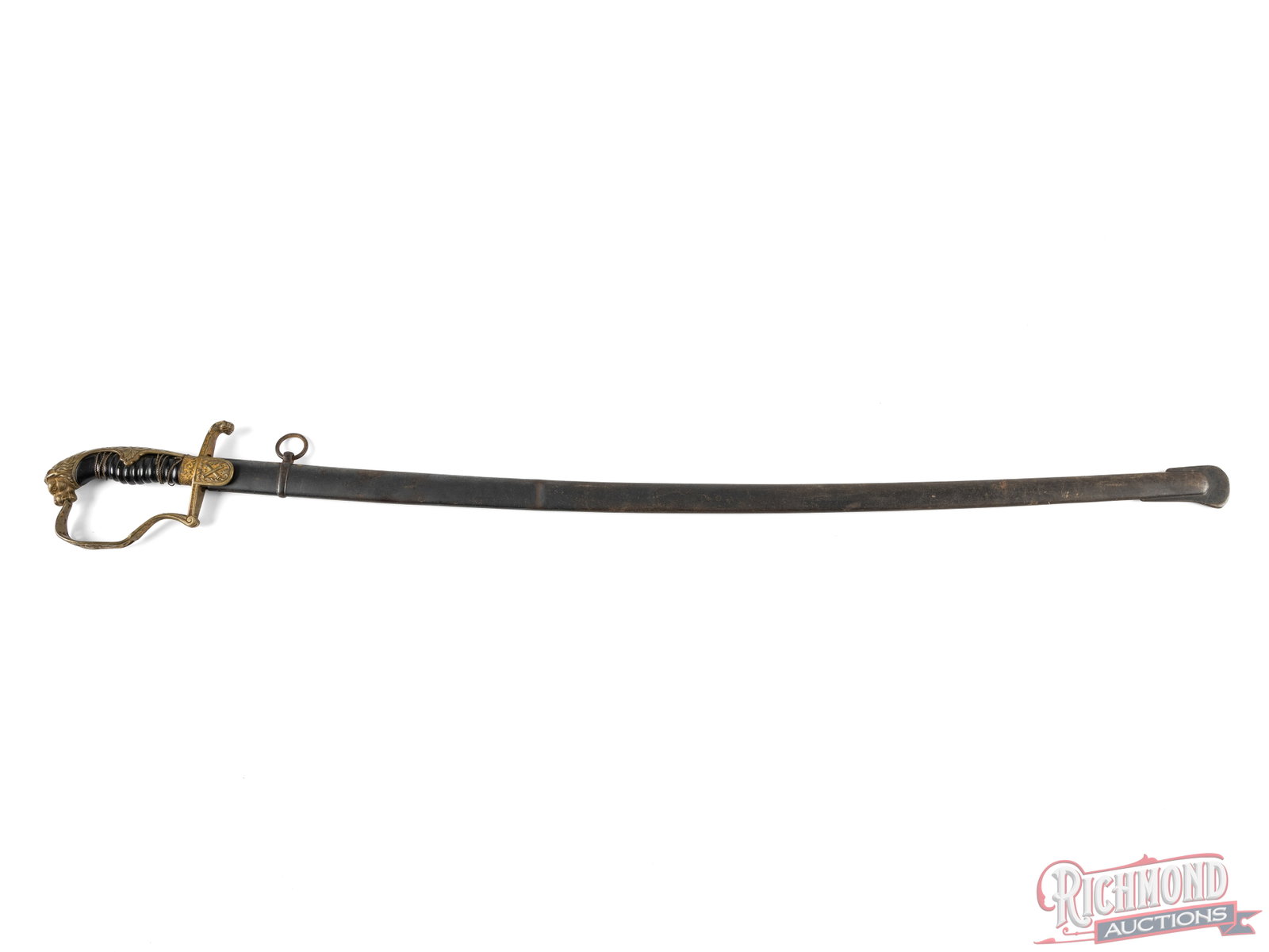 German Lion's Head Artillery officer's Sword - 3