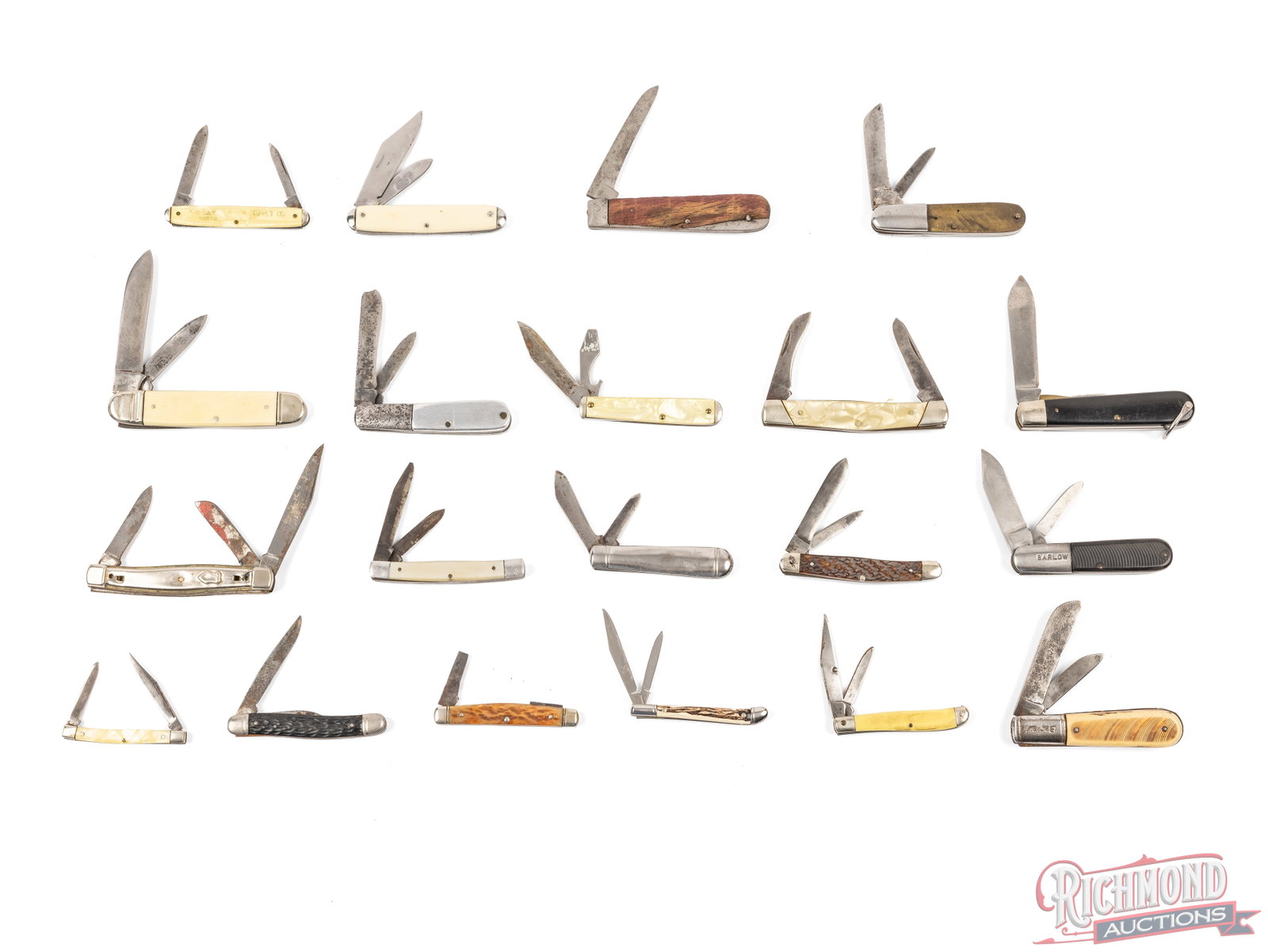 Lot of 20 Vintage Folder Pocket Knives - 2