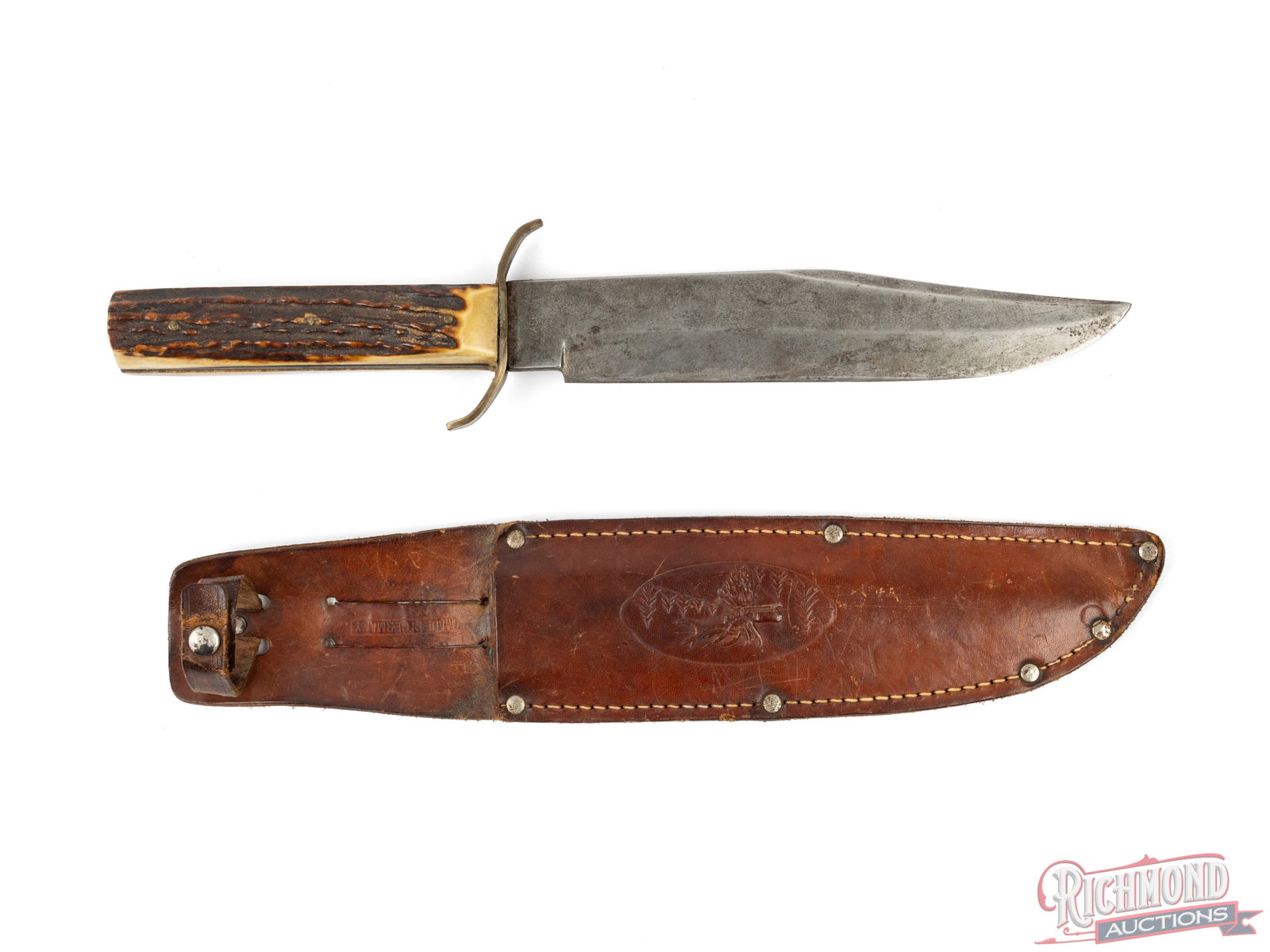 EIG Cutlery "Original Bowie Knife" With Leather Sheath (1 of 3)