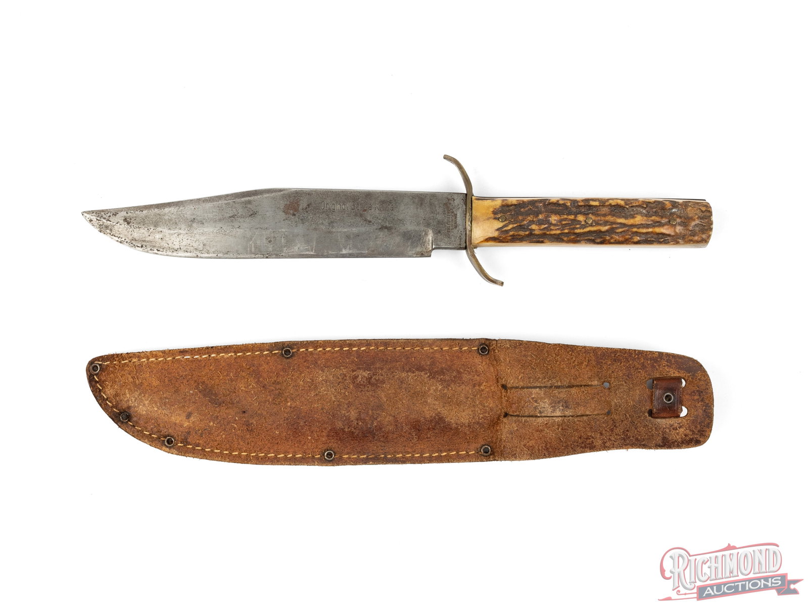 EIG Cutlery "Original Bowie Knife" With Leather Sheath - 2