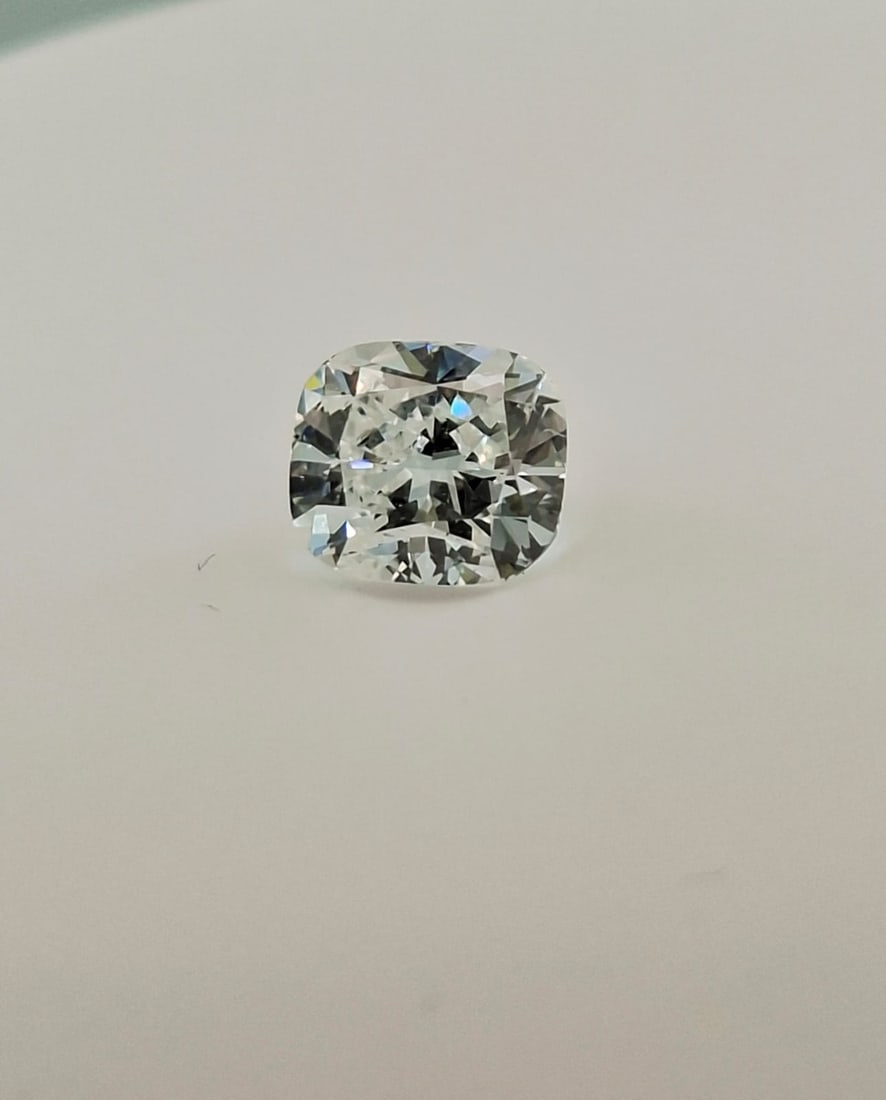 1.16ct GIA Certified Cushion Modified Brilliant Diamond - E Color, Internally Flawless (IF) (1 of 8)